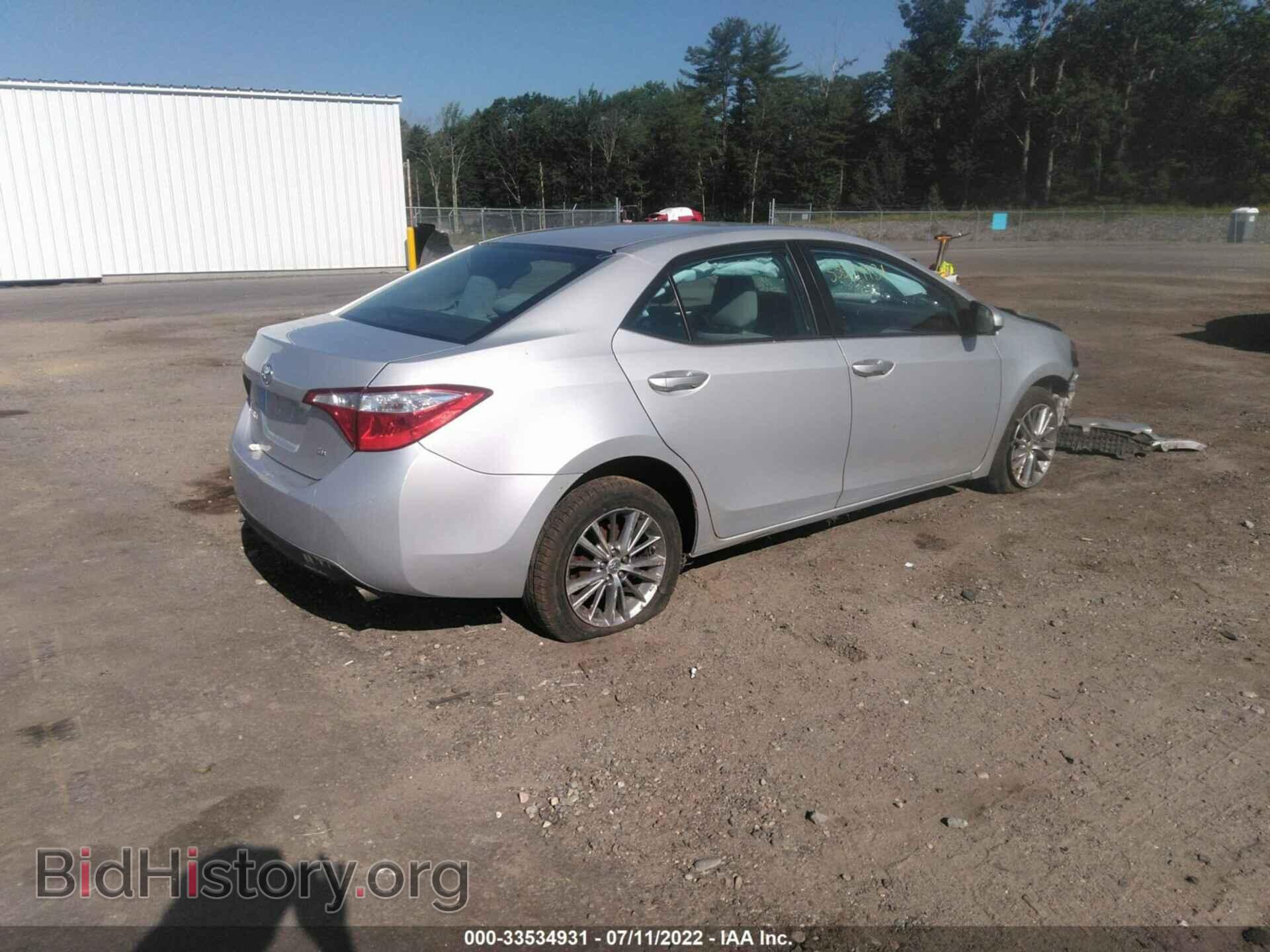2015 TOYOTA COROLLA - VIN: 2T1BURHE2FC455111 - Фото 4