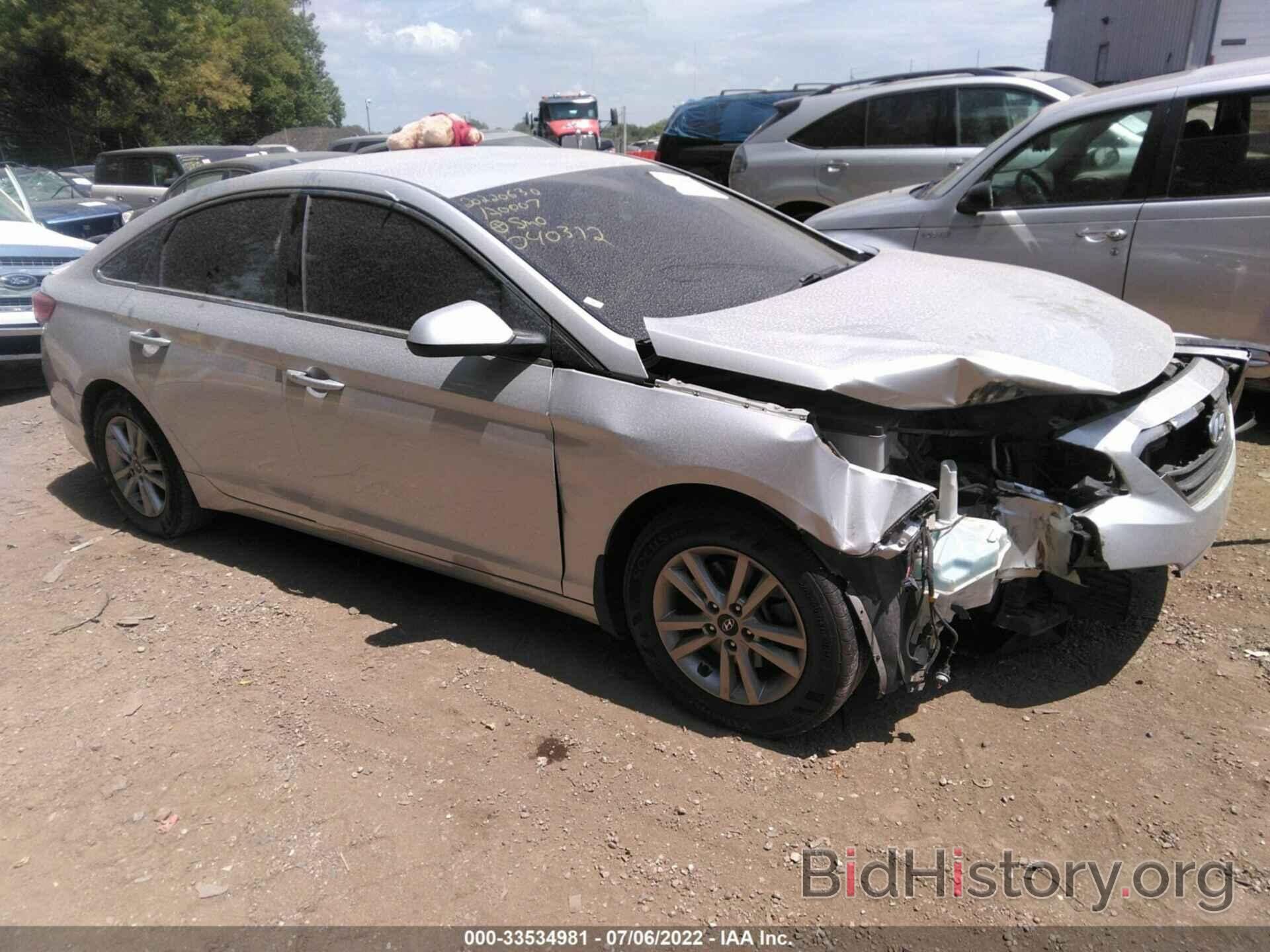 Photo 5NPE24AF0FH040312 - HYUNDAI SONATA 2015