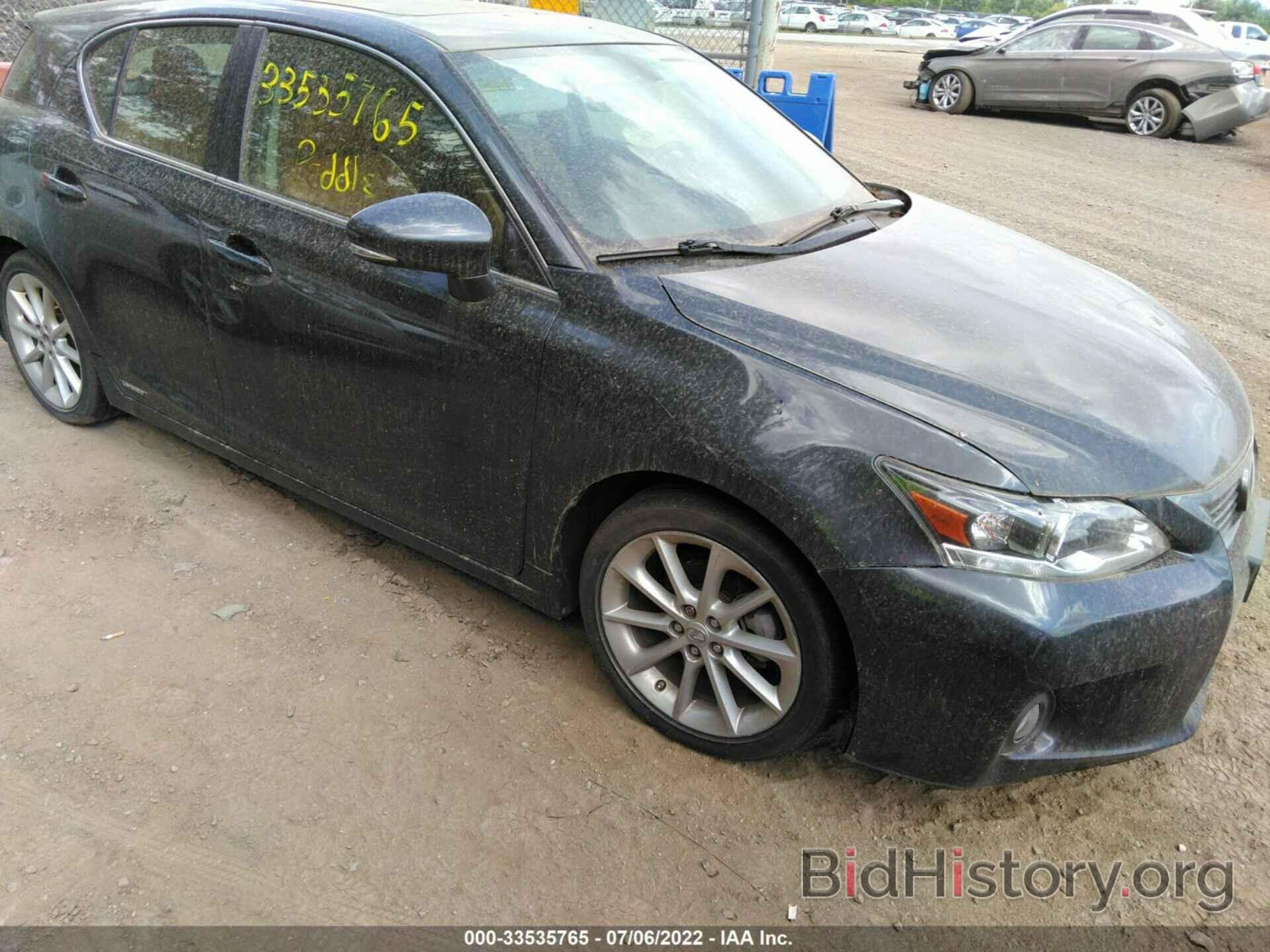 Photo JTHKD5BH2B2045489 - LEXUS CT 200H 2011