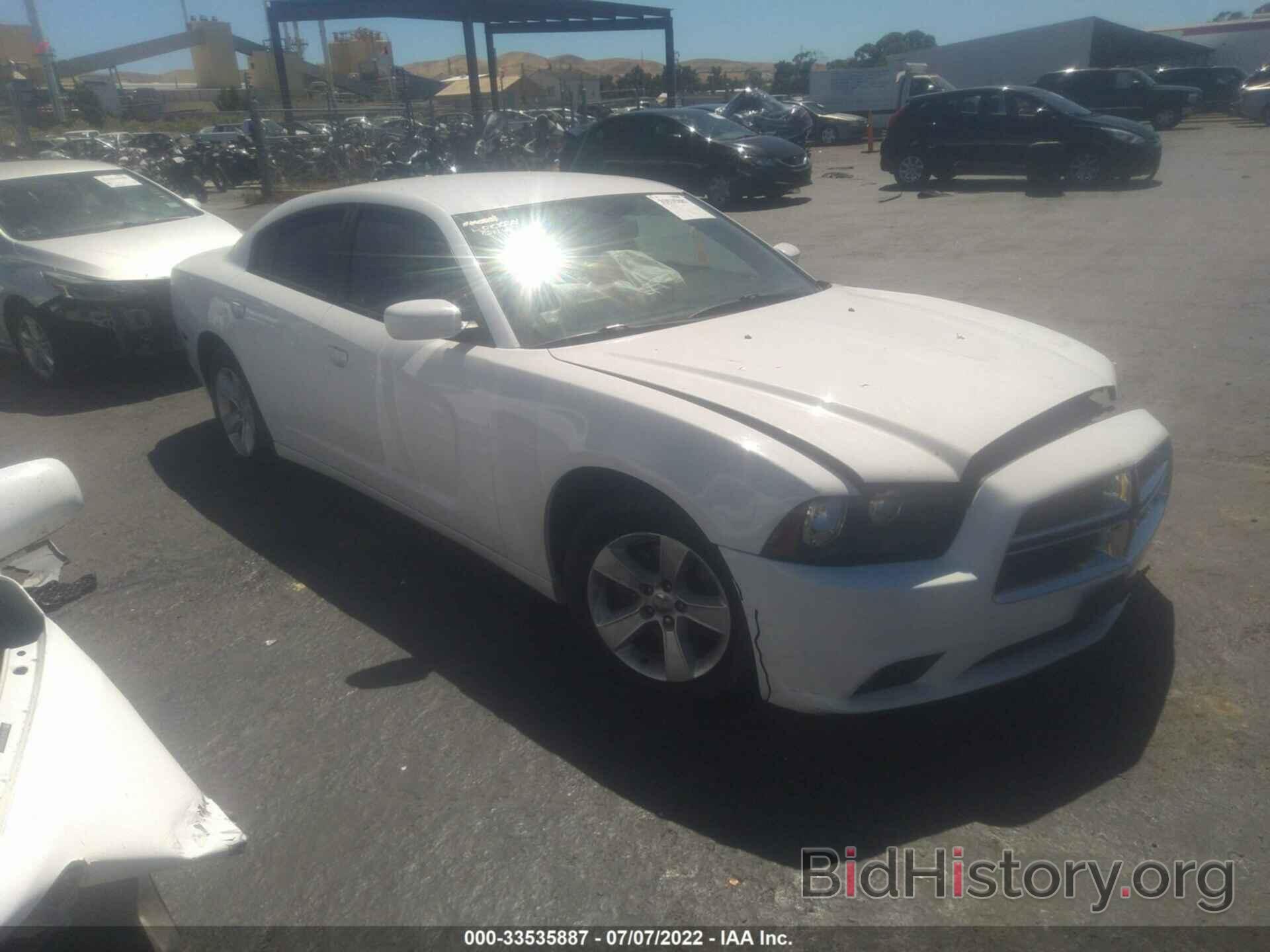 Photo 2C3CDXHG8DH707087 - DODGE CHARGER 2013