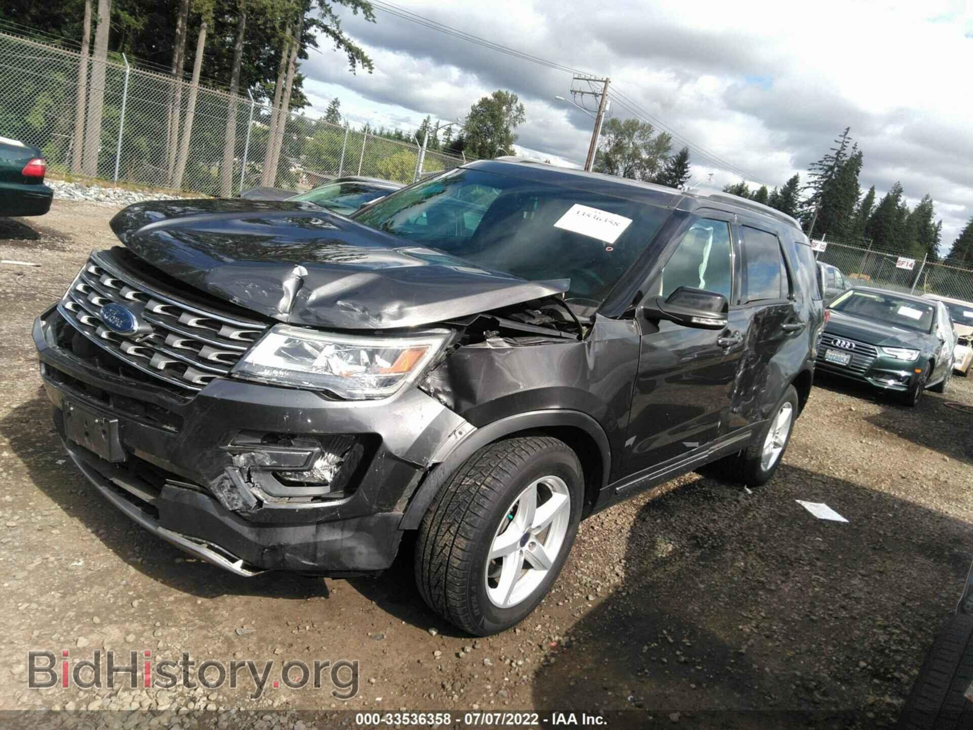 2016 FORD EXPLORER - VIN: 1FM5K8D80GGB44207 - Фото 2