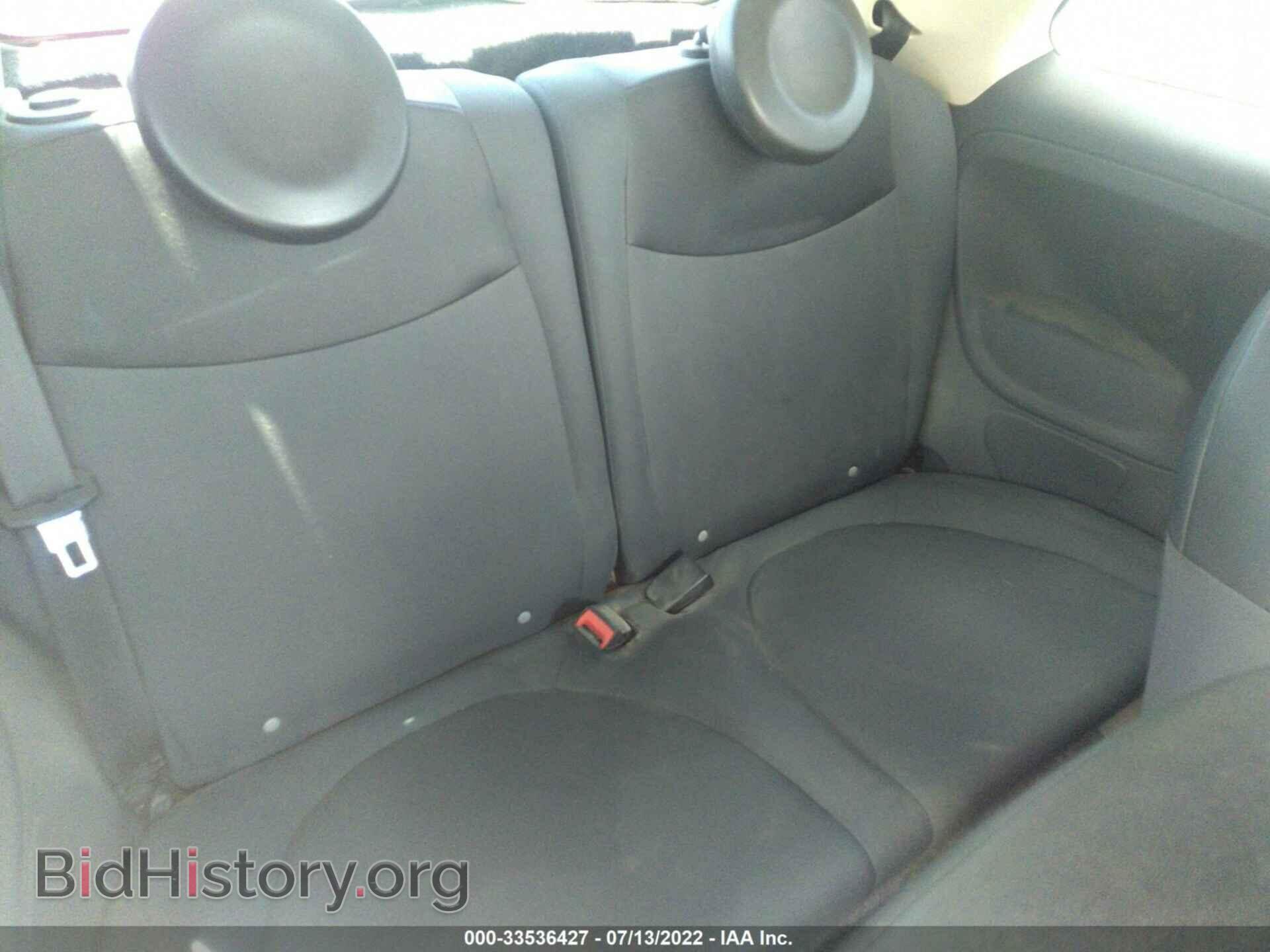 2013 FIAT 500 - VIN: 3C3CFFAR6DT594229 - Фото 8