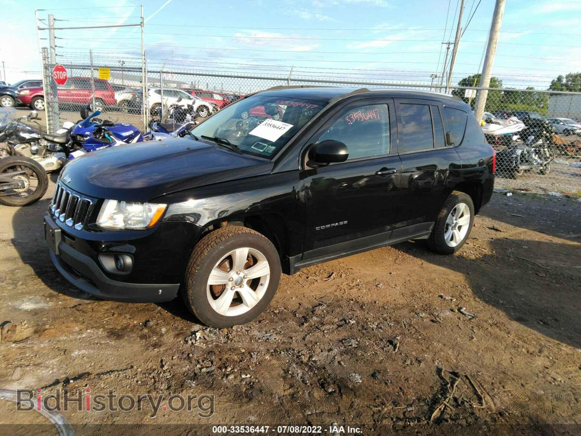 2012 JEEP COMPASS - VIN: 1C4NJDEB8CD577747 - Фото 2