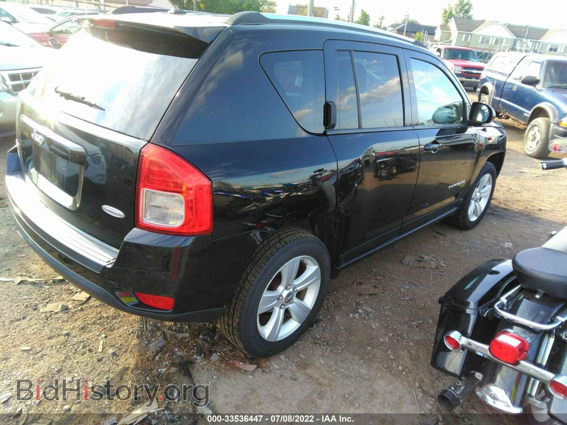 2012 JEEP COMPASS - VIN: 1C4NJDEB8CD577747 - Фото 4