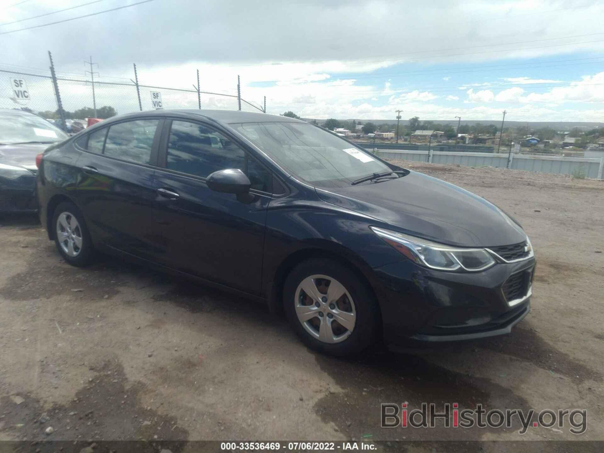 Фотография 1G1BC5SM3G7267625 - CHEVROLET CRUZE 2016