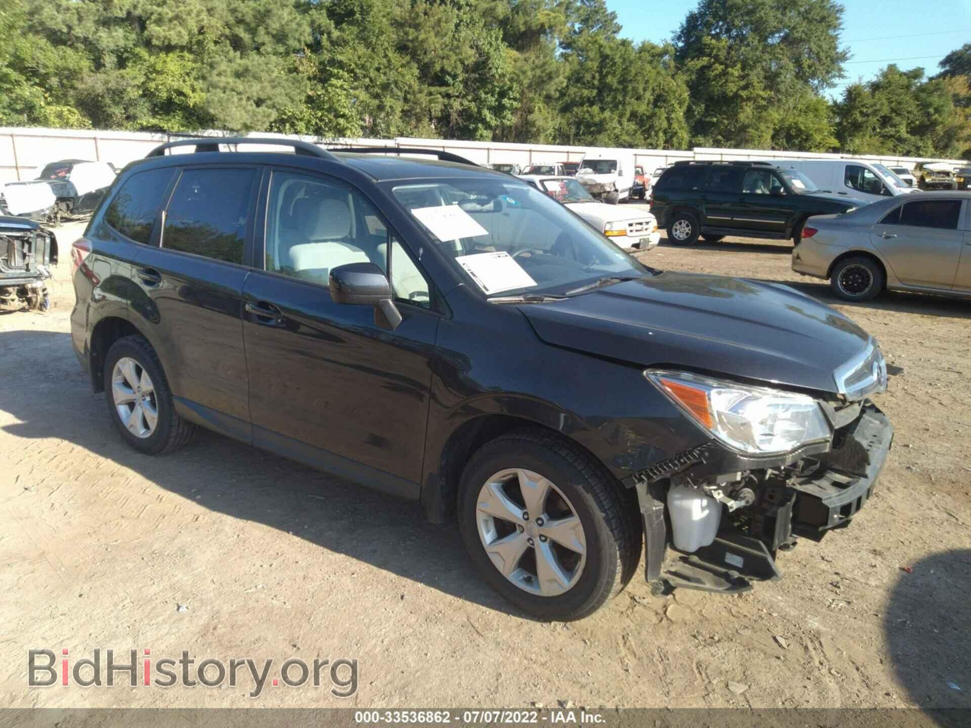 Фотография JF2SJADC3FH492972 - SUBARU FORESTER 2015