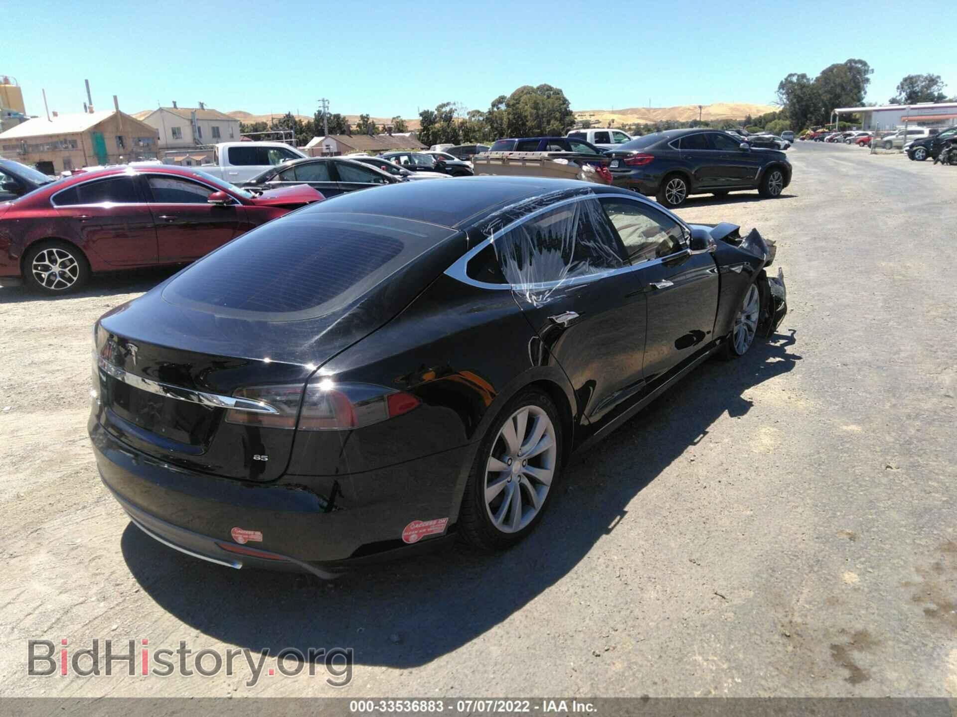 2014 TESLA MODEL S - VIN: 5YJSA1H12EFP29862 - Фото 4