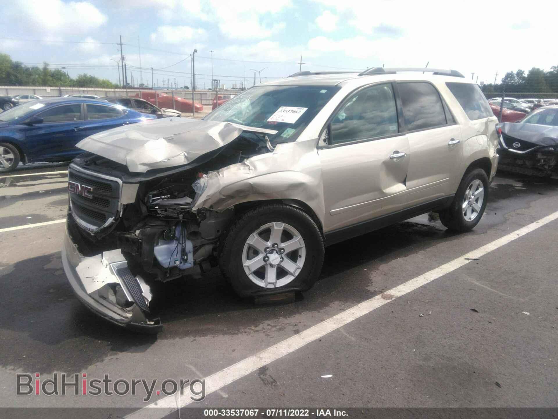 2014 GMC ACADIA - VIN: 1GKKRNED2EJ197475 - Фото 2