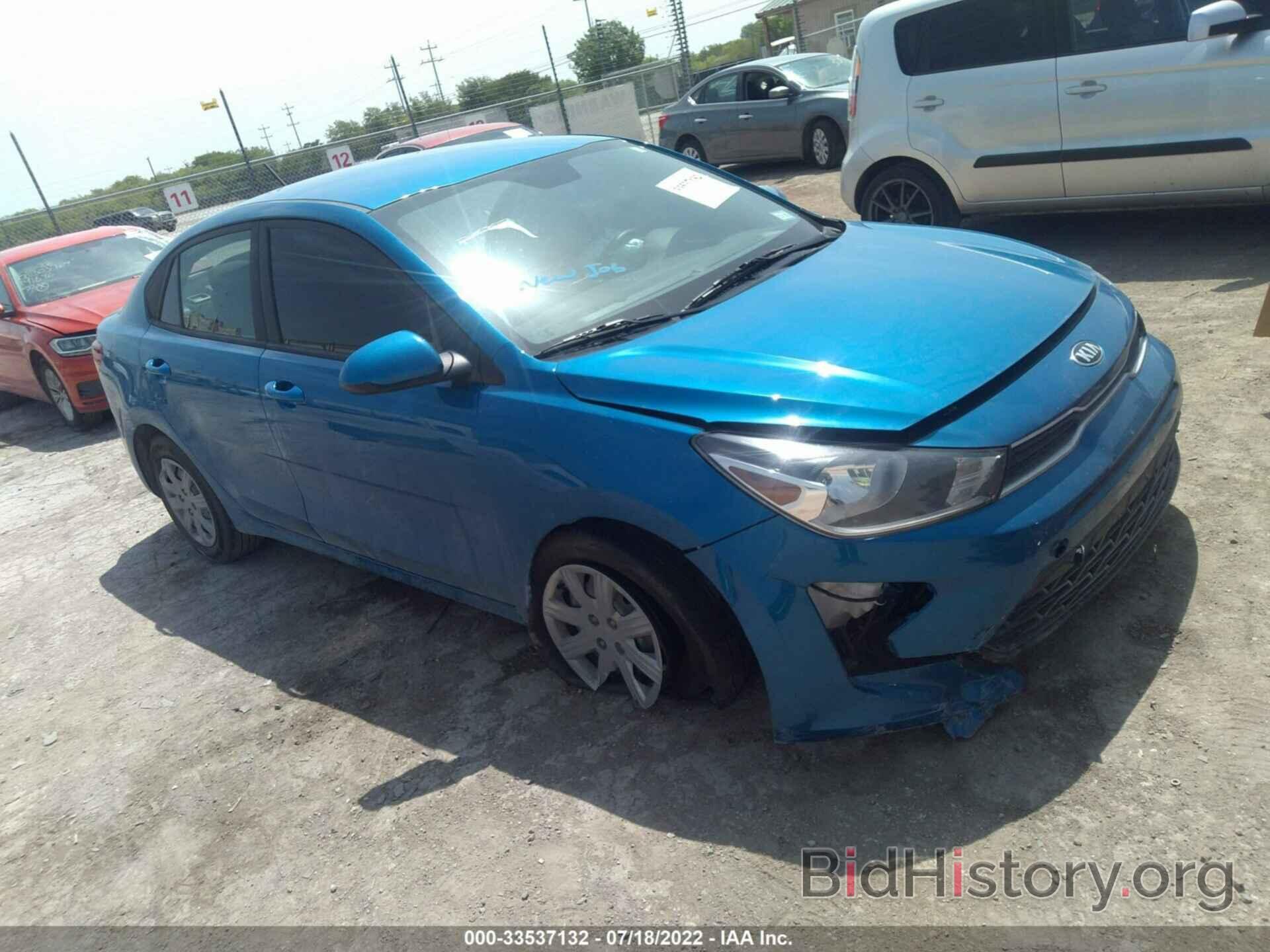 Photo 3KPA24AD8ME378684 - KIA RIO 2021