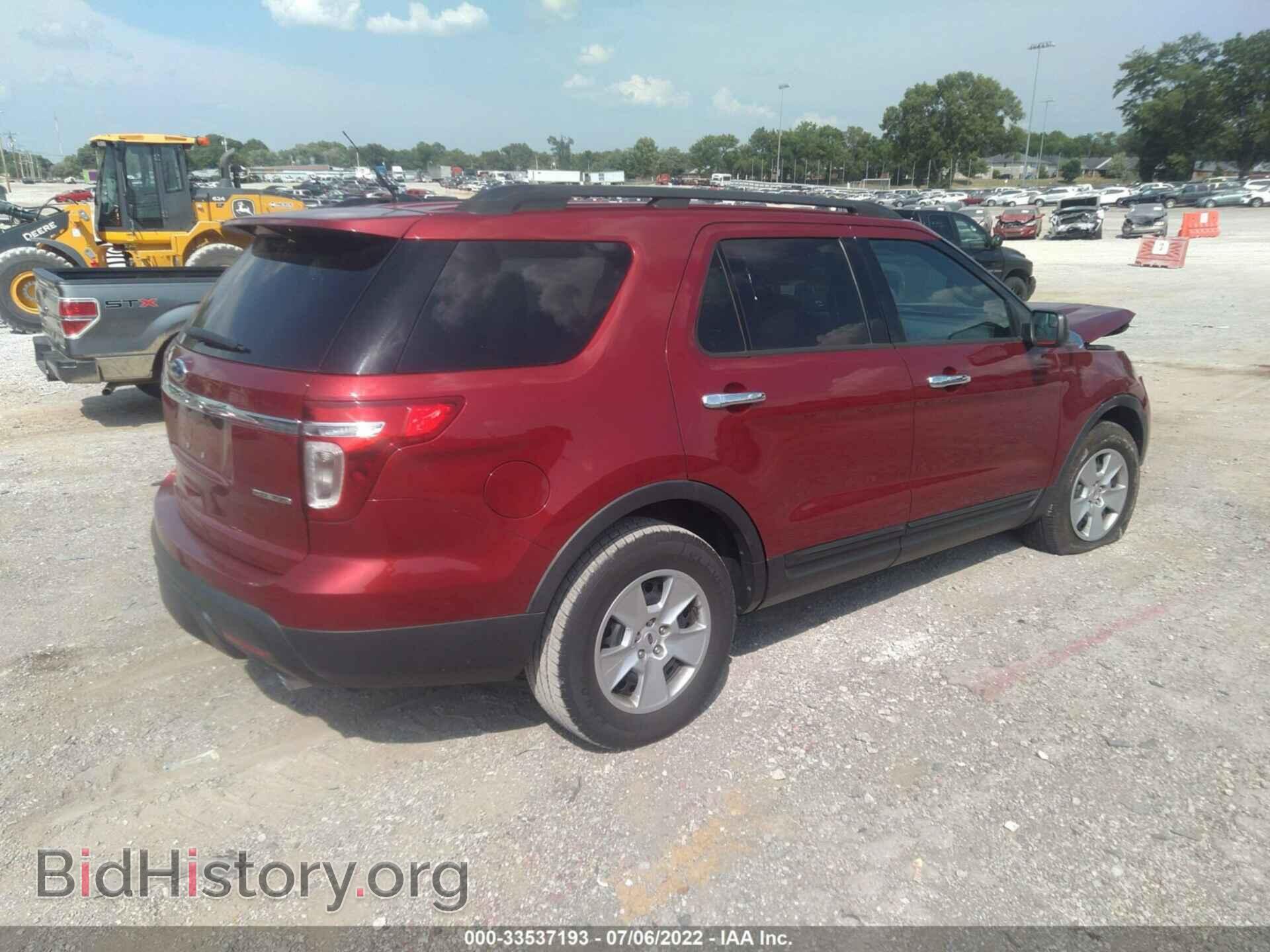 2013 FORD EXPLORER - VIN: 1FM5K7B84DGC14476 - Фото 4