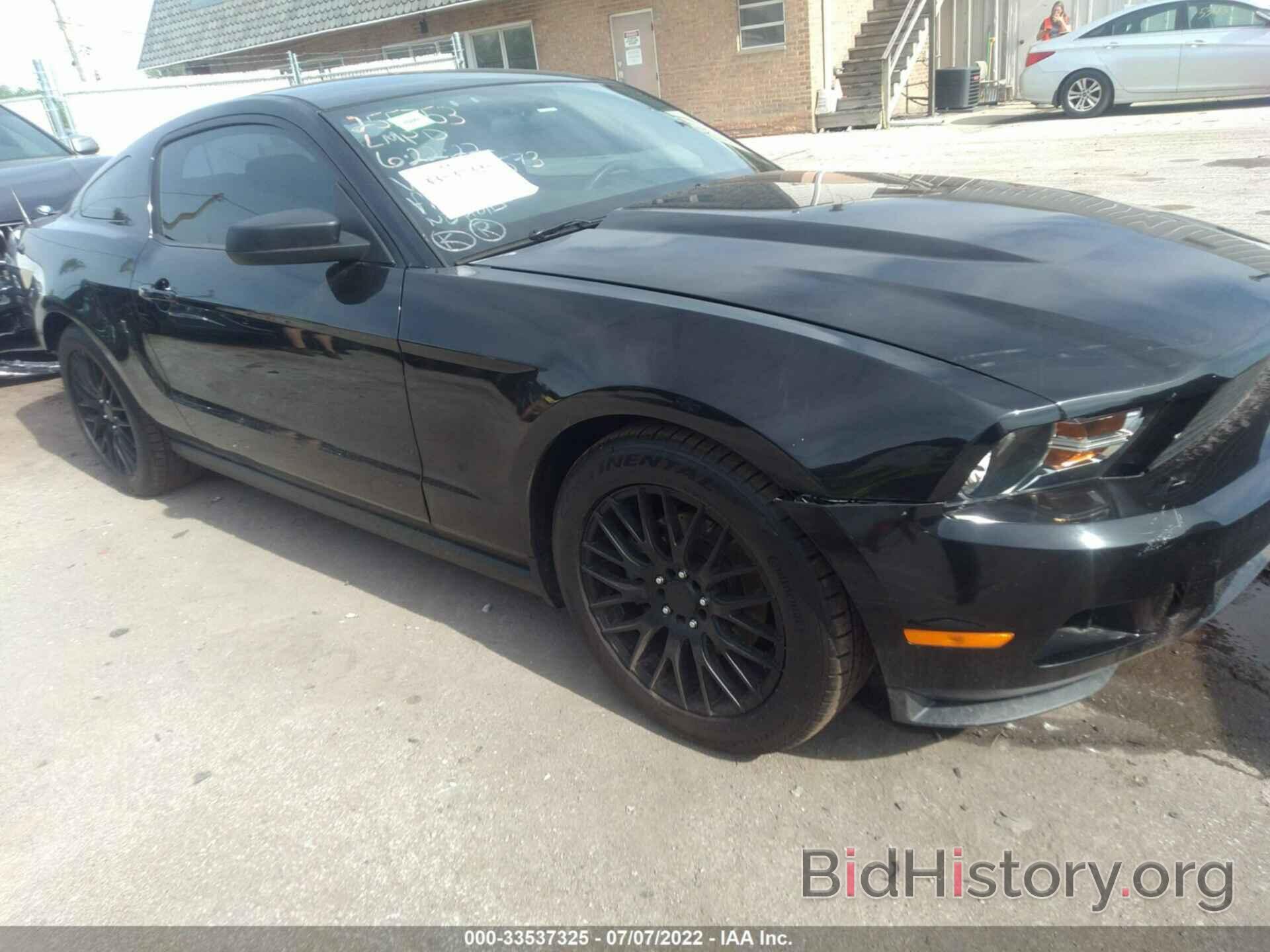 Photo 1ZVBP8AMXC5252573 - FORD MUSTANG 2012