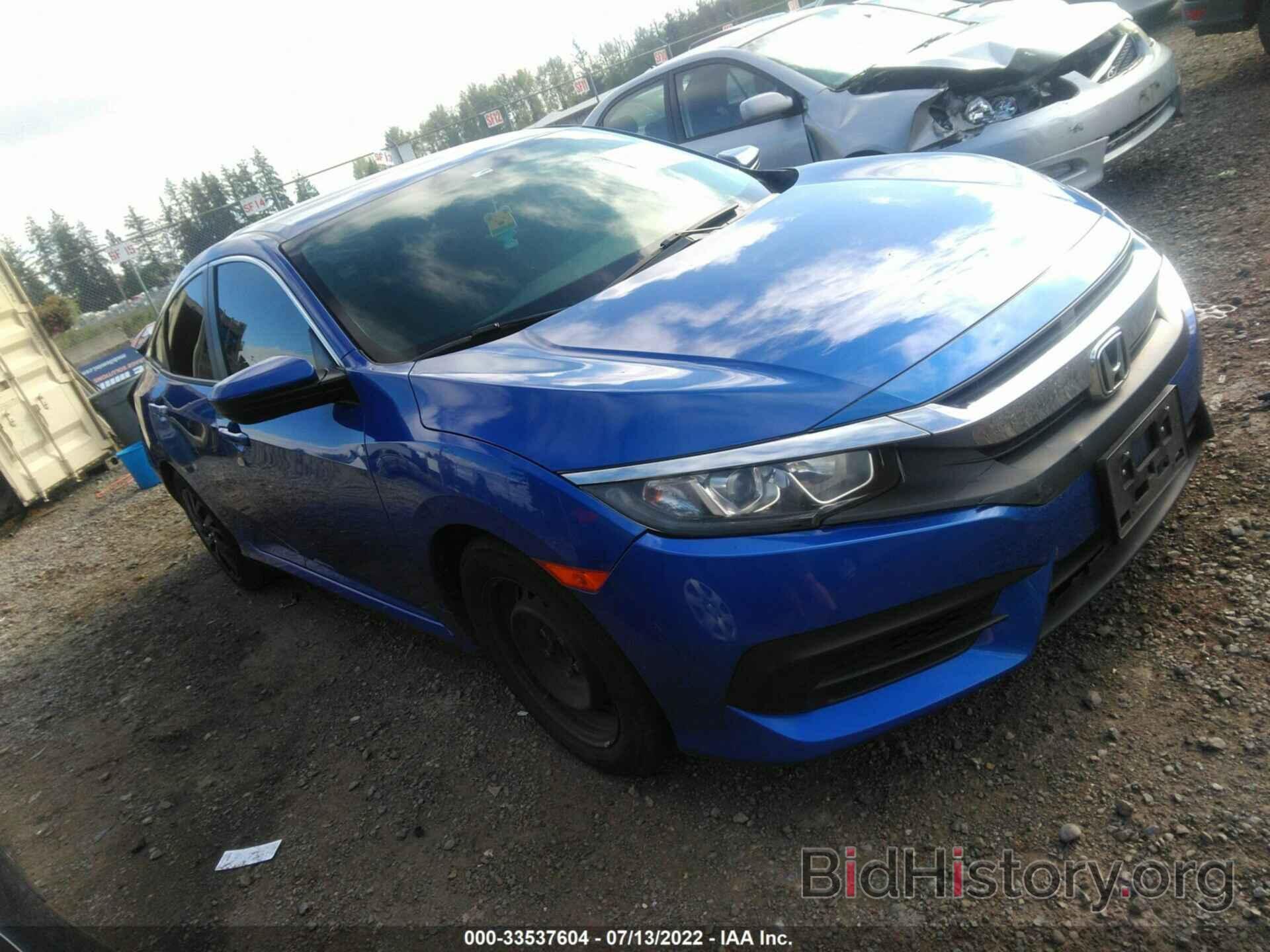 Photo 19XFC2F58GE008235 - HONDA CIVIC SEDAN 2016