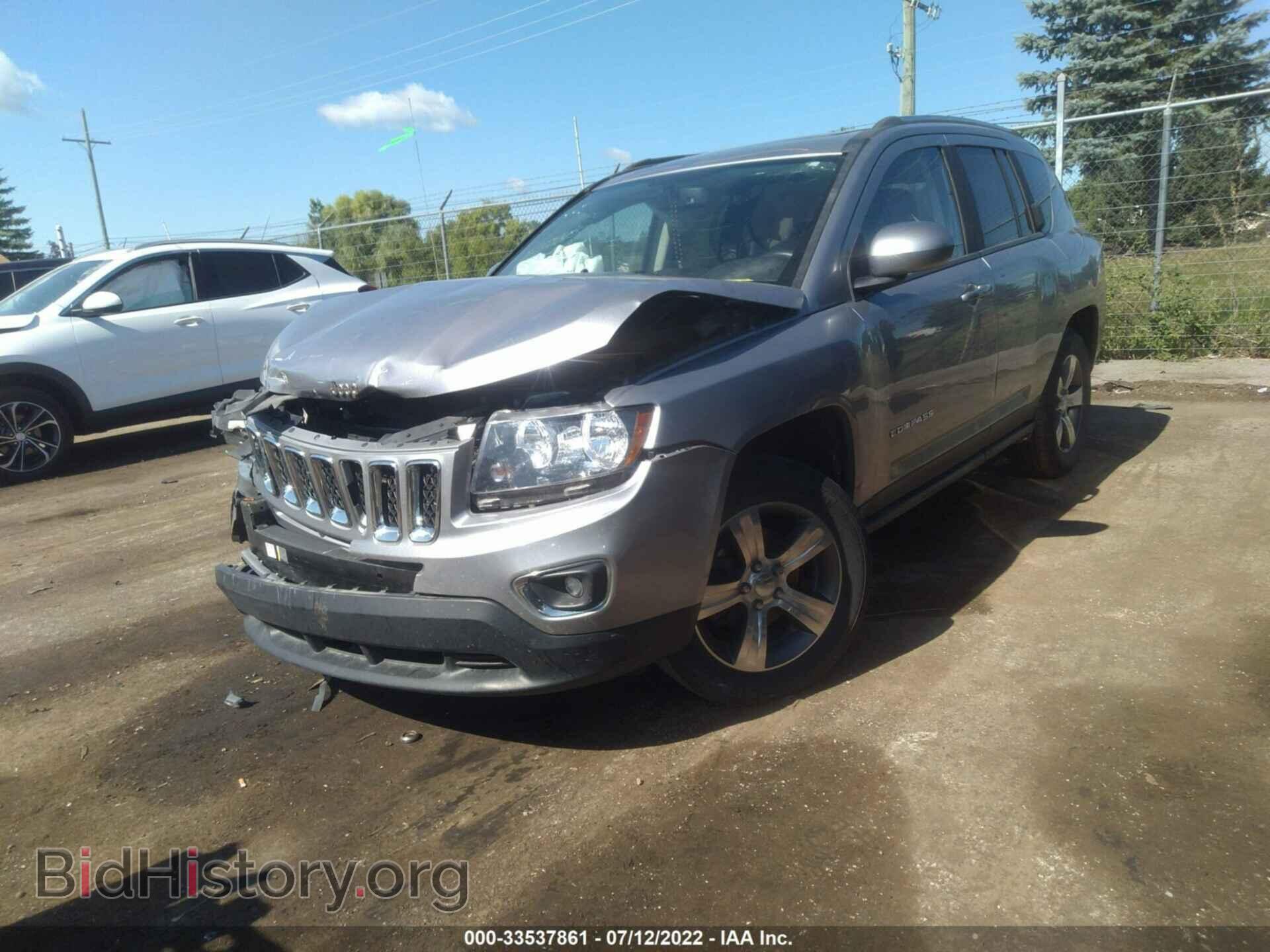 2017 JEEP COMPASS - VIN: 1C4NJDEB0HD109695 - Фото 2