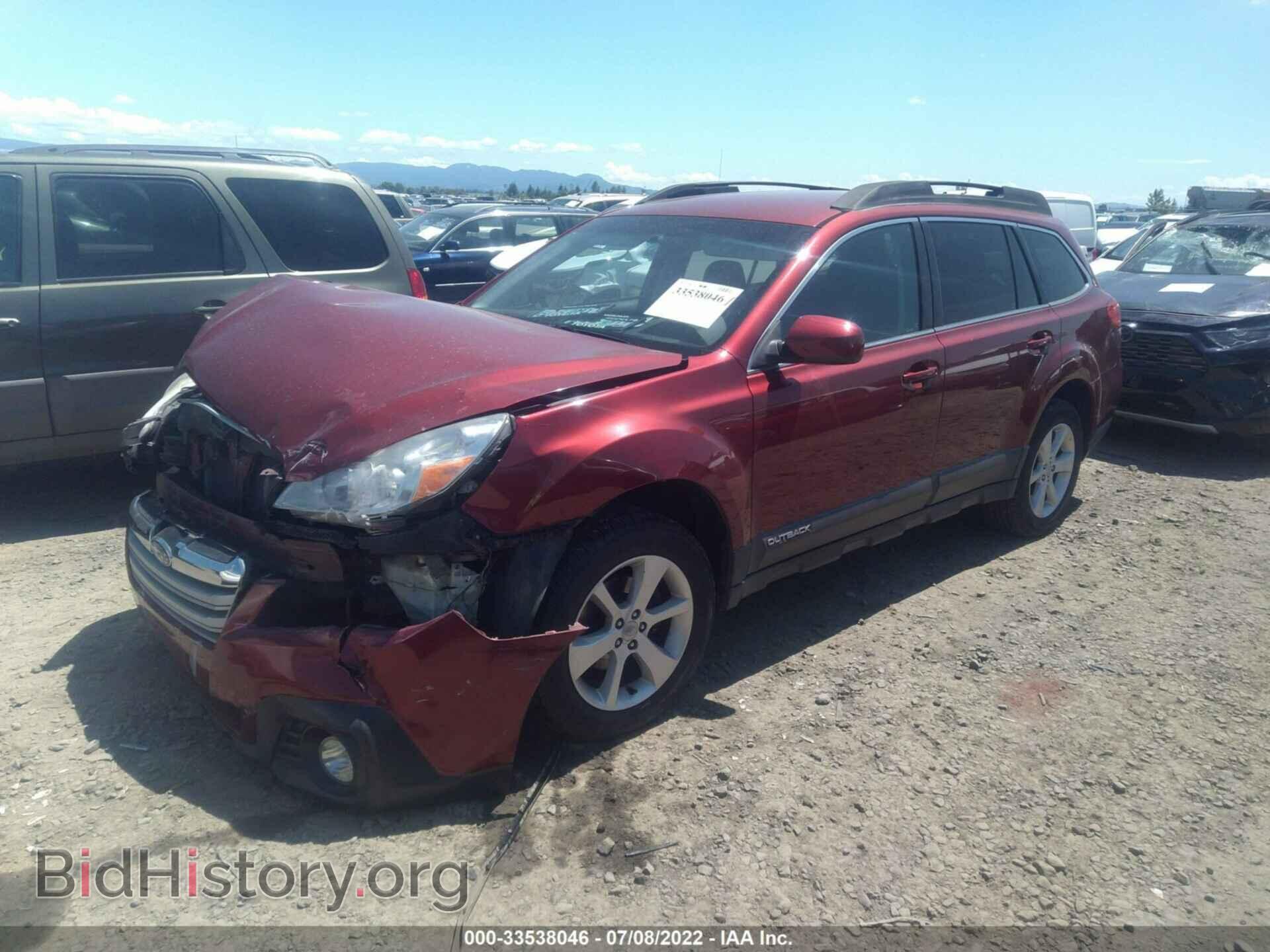 2014 SUBARU OUTBACK - VIN: 4S4BRCCC5E3270820 - Фото 2