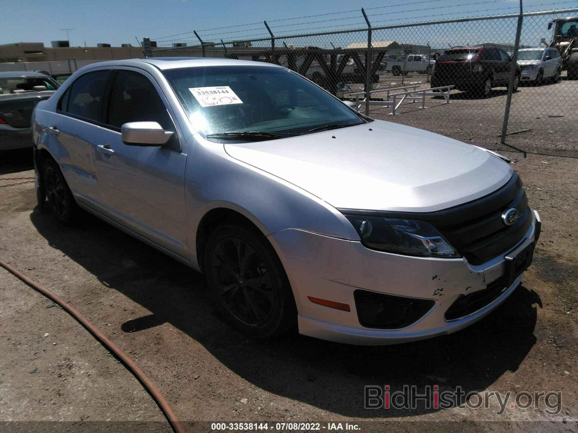 Photo 3FAHP0HA6CR437278 - FORD FUSION 2012