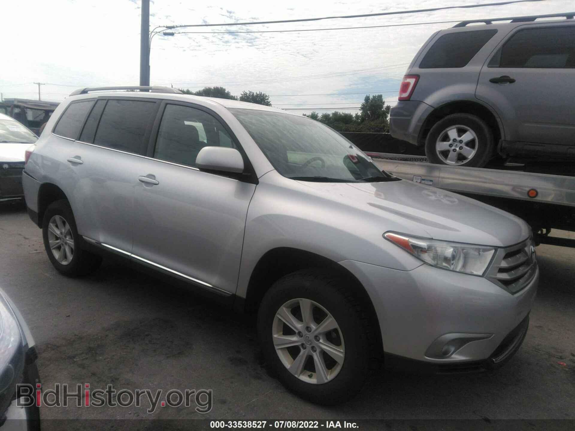 Photo 5TDBK3EH8DS258868 - TOYOTA HIGHLANDER 2013