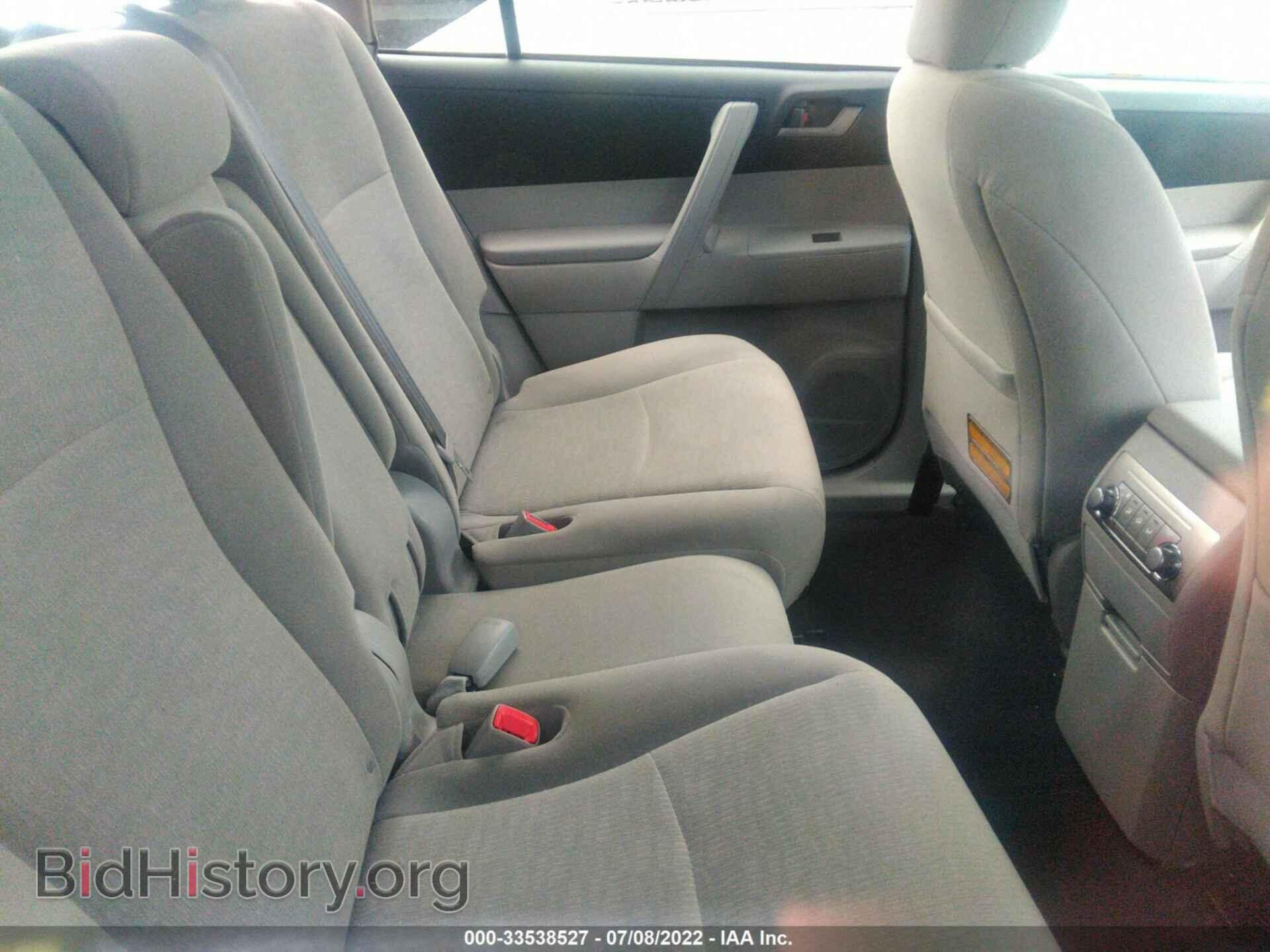 2013 TOYOTA HIGHLANDER - VIN: 5TDBK3EH8DS258868 - Фото 8