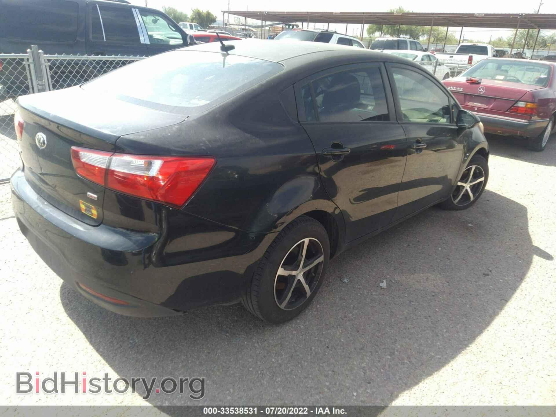 2014 KIA RIO - VIN: KNADM4A39E6377918 - Фото 4