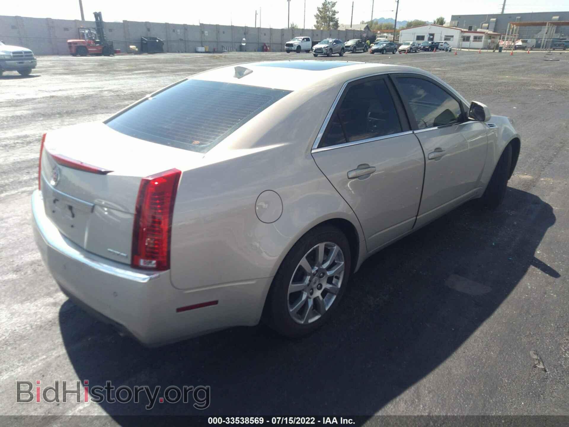 2009 CADILLAC CTS - VIN: 1G6DU57V190101407 - Фото 4