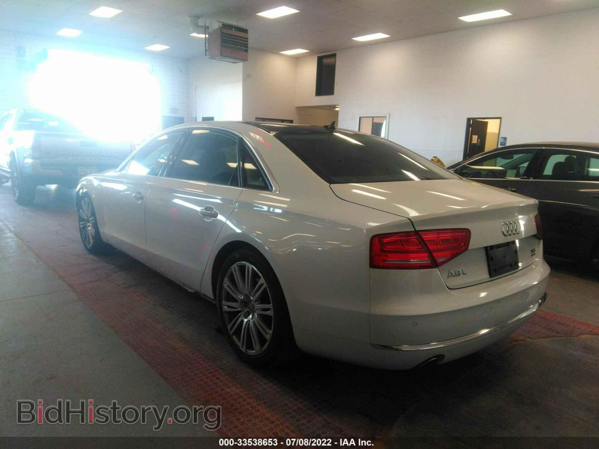 2014 AUDI A8 L - VIN: WAURMAFDXEN008268 - Фото 3