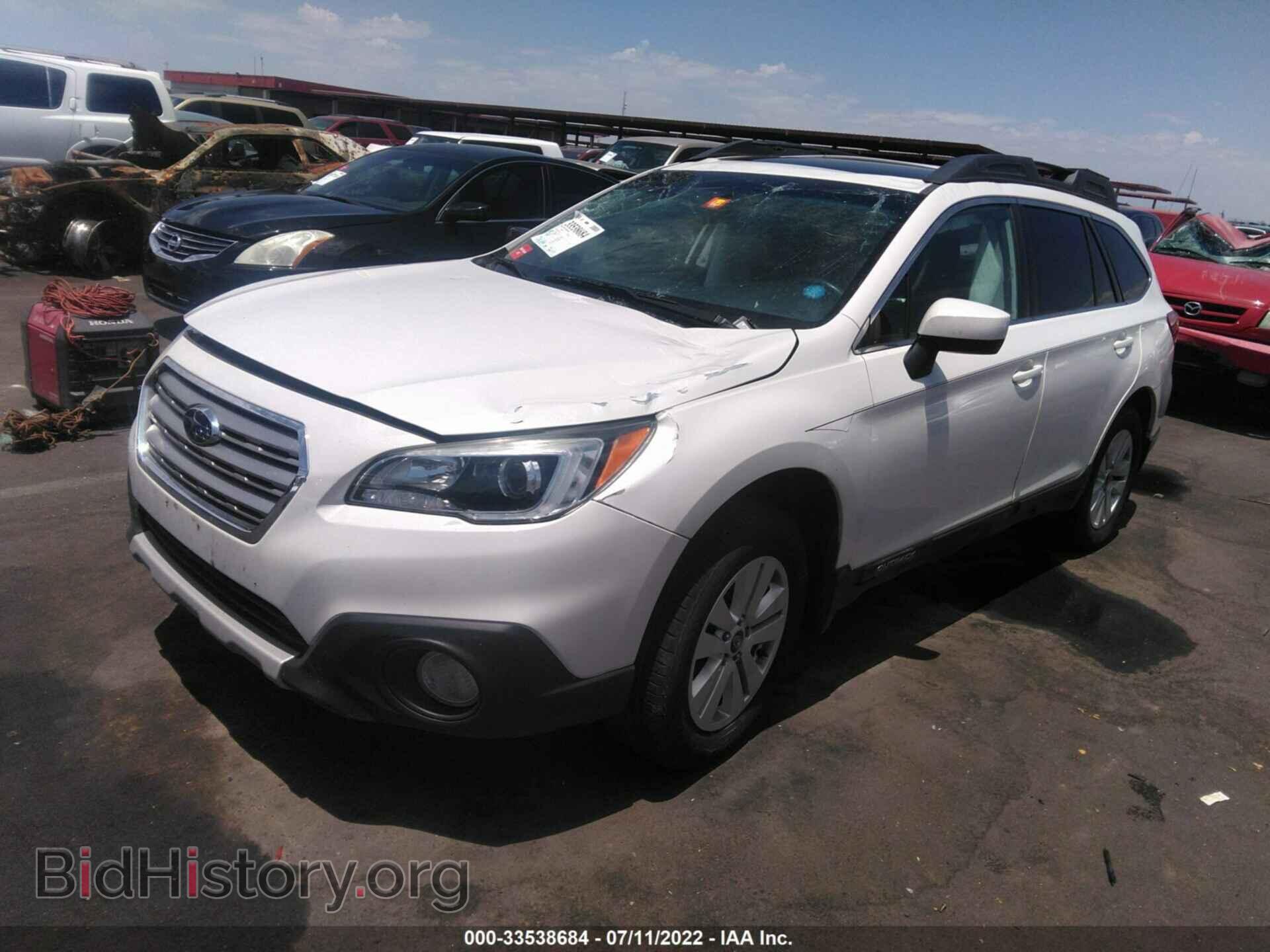 2015 SUBARU OUTBACK - VIN: 4S4BSBDC7F3242998 - Фото 2