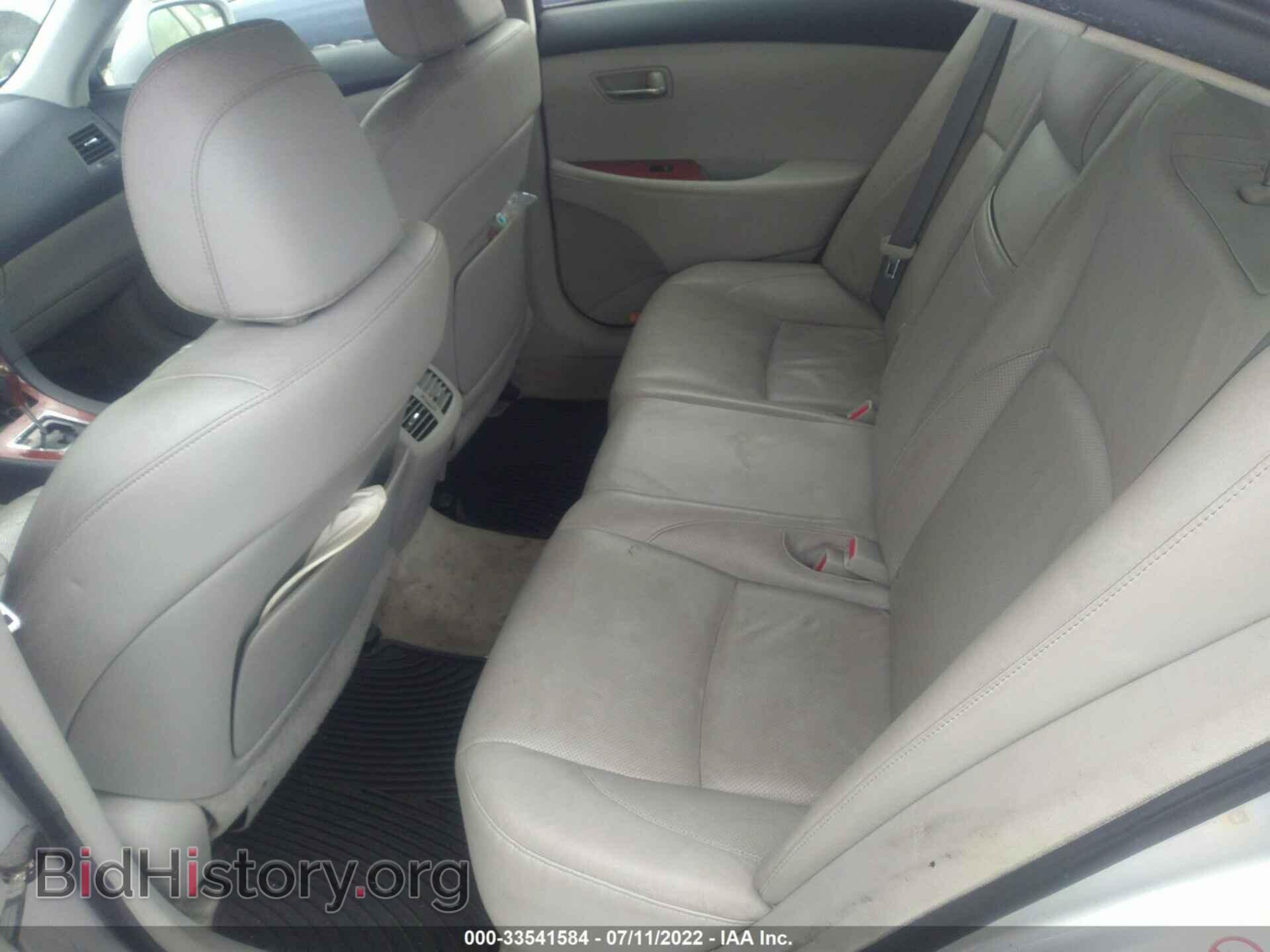 2007 LEXUS ES 350 - VIN: JTHBJ46G172018733 - Фото 8