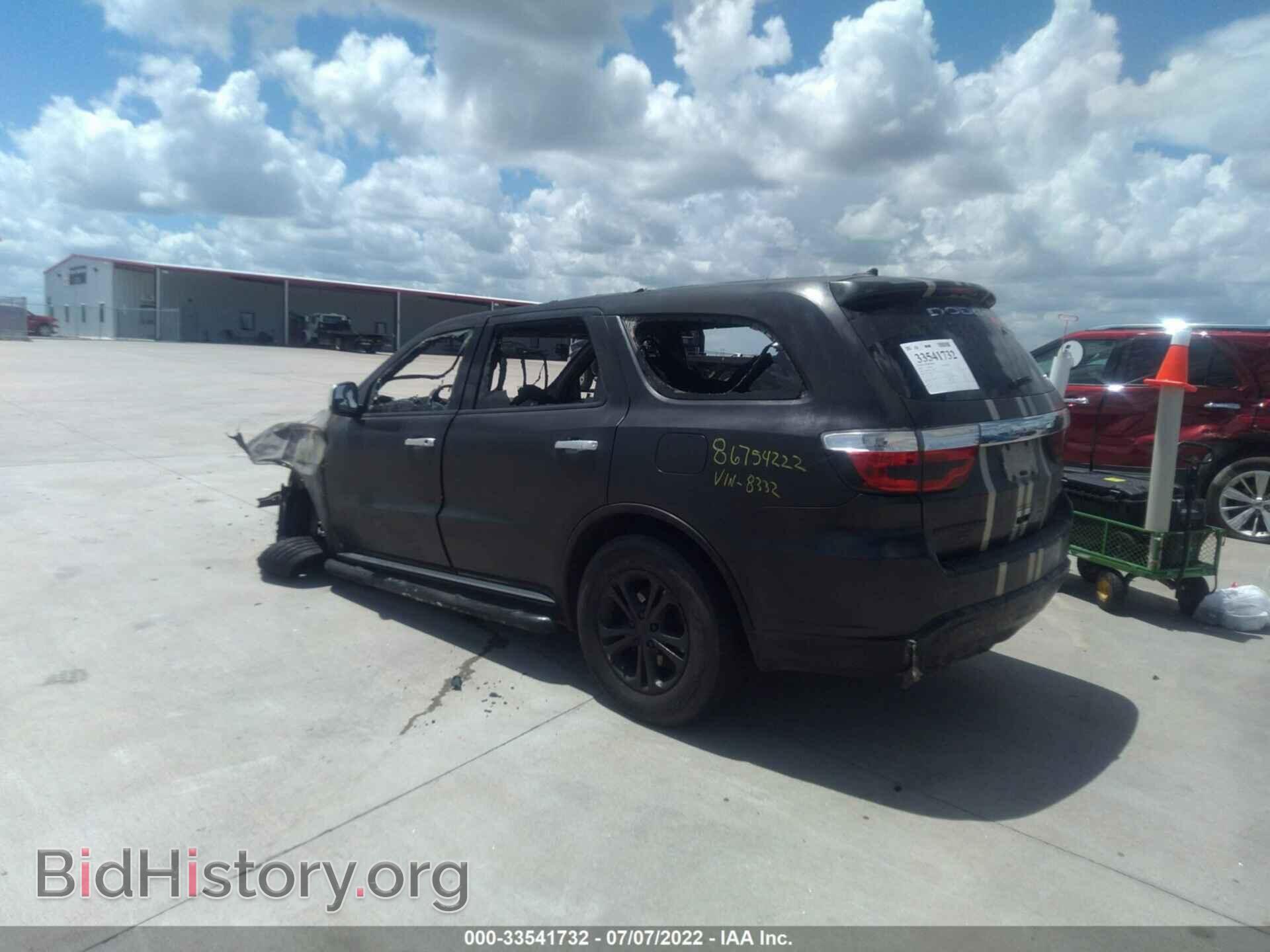 2012 DODGE DURANGO - VIN: 1C4RDHAGXCC138332 - Photo 3