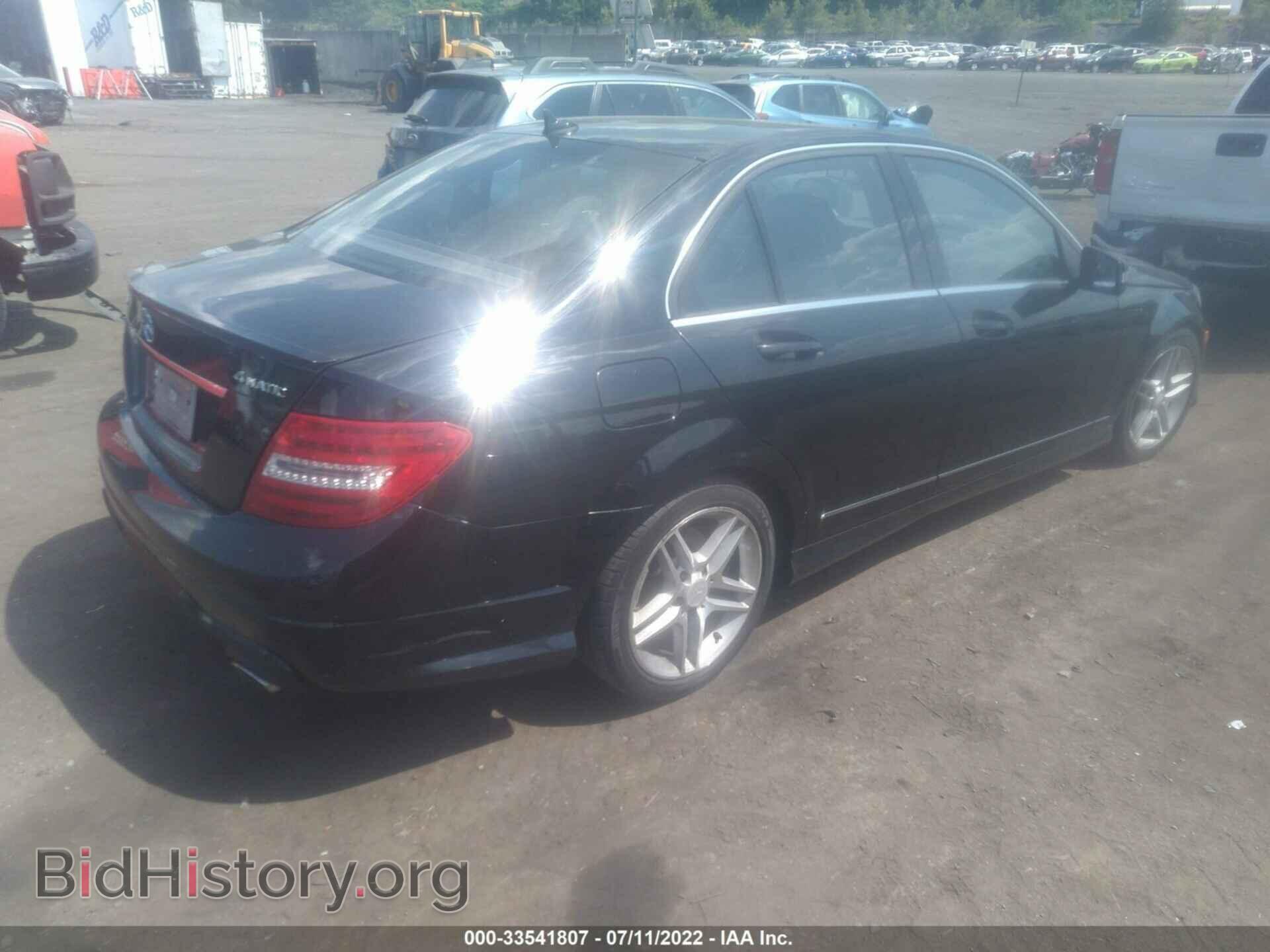 2012 MERCEDES-BENZ C-CLASS - VIN: WDDGF8BB7CR191092 - Фото 4