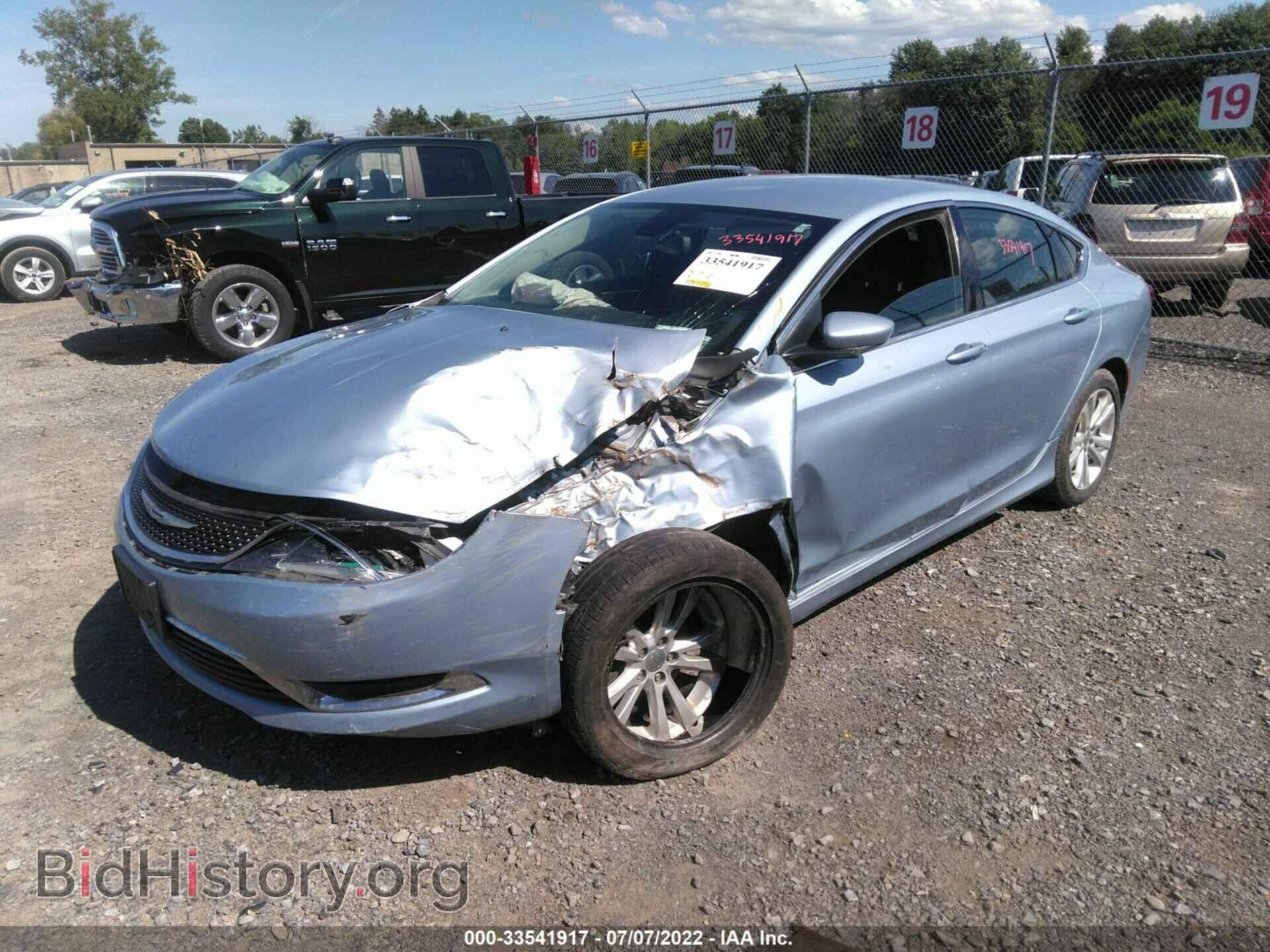 2015 CHRYSLER 200 - VIN: 1C3CCCAB1FN734734 - Фото 2