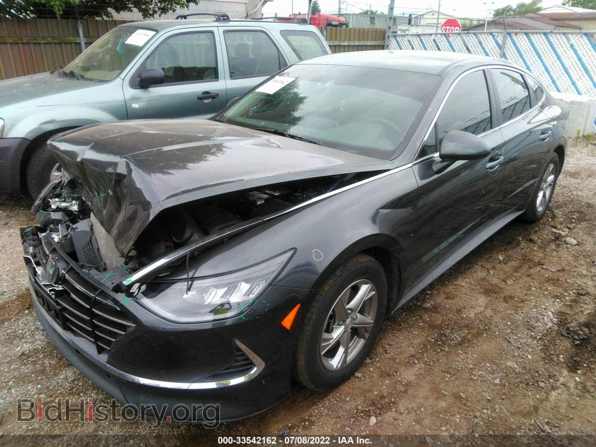 2020 HYUNDAI SONATA - VIN: 5NPEG4JA8LH033447 - Фото 2