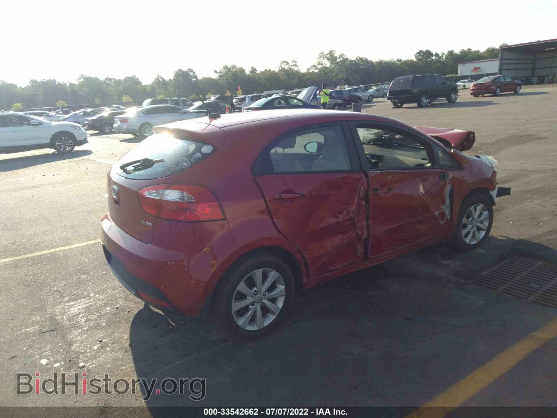 2013 KIA RIO - VIN: KNADN5A35D6114441 - Photo 4