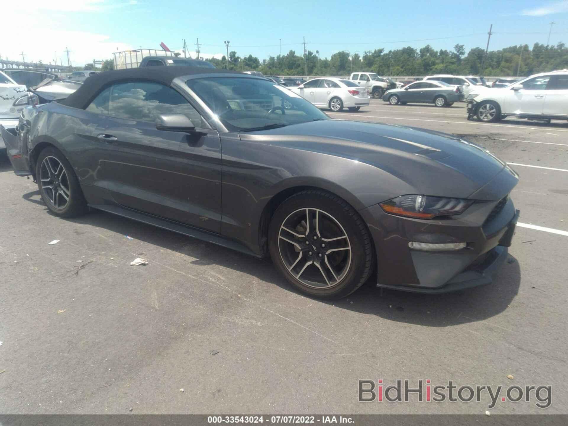 Photo 1FATP8UH5K5135722 - FORD MUSTANG 2019