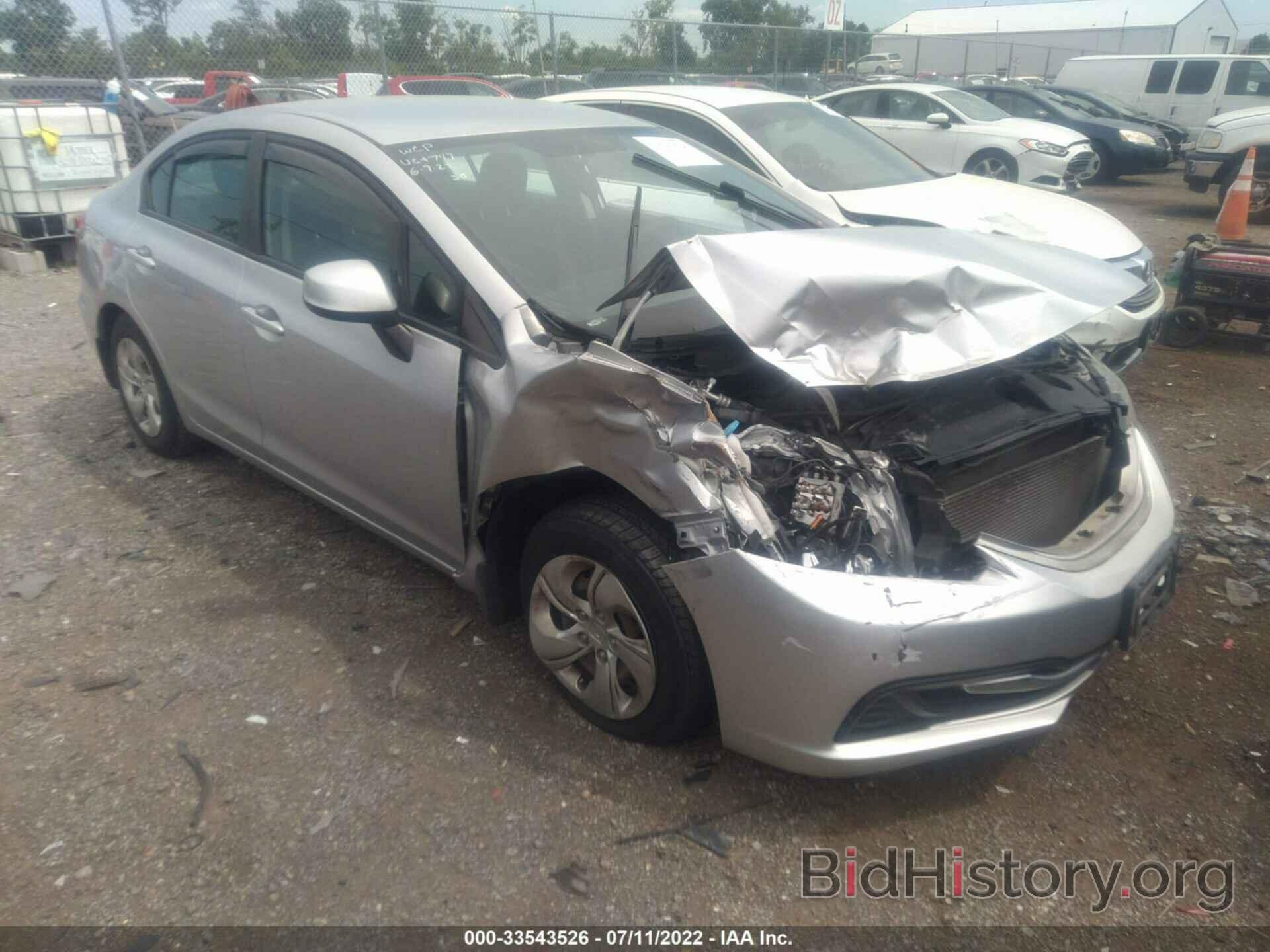 Photo 19XFB2F51DE038644 - HONDA CIVIC SDN 2013