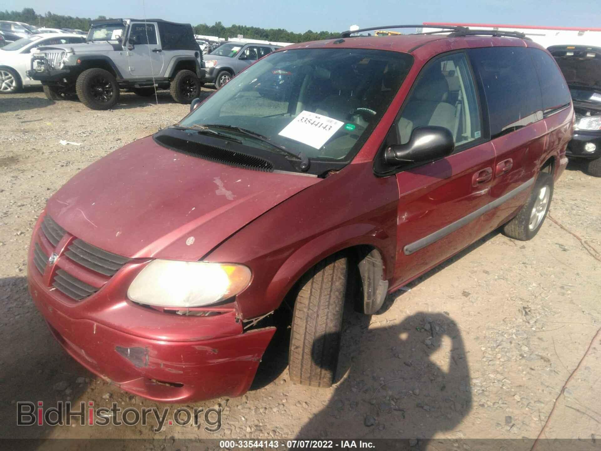 2007 DODGE CARAVAN - VIN: 1D4GP45RX7B160896 - Фото 2