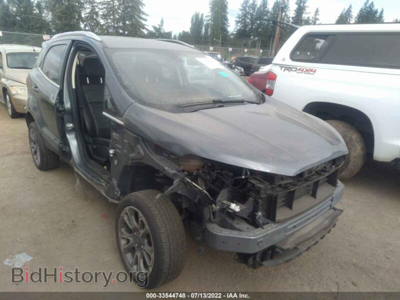 2021 Ford ECOSPORT Titanium (VIN MAJ6S3KL4MC406113) — фото 1 из 11, IAAI, повреждение: передняя часть