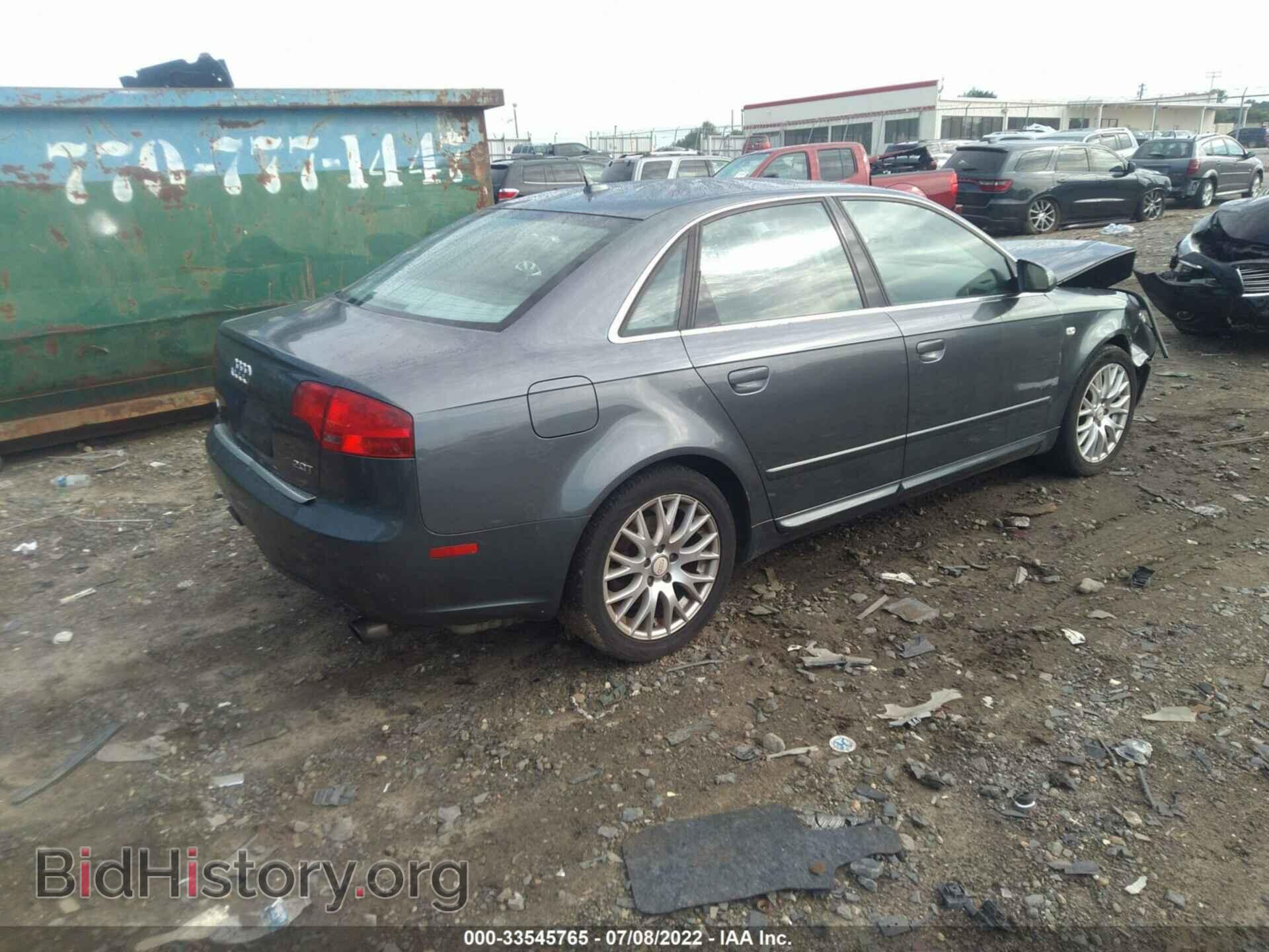 2008 AUDI A4 - VIN: WAUAF78E48A141054 - Фото 4
