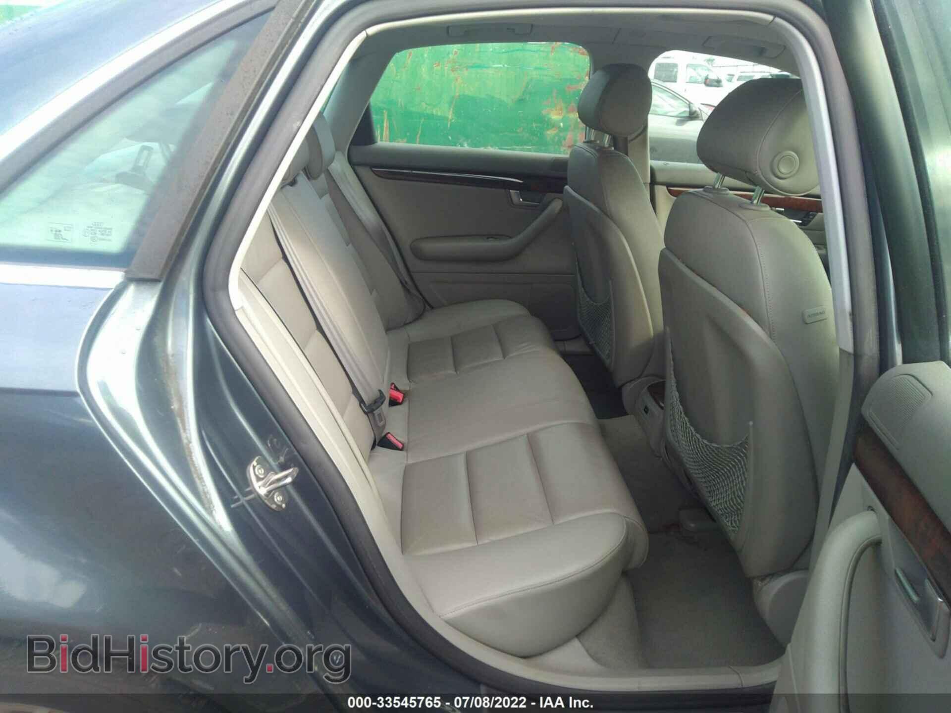 2008 AUDI A4 - VIN: WAUAF78E48A141054 - Фото 8