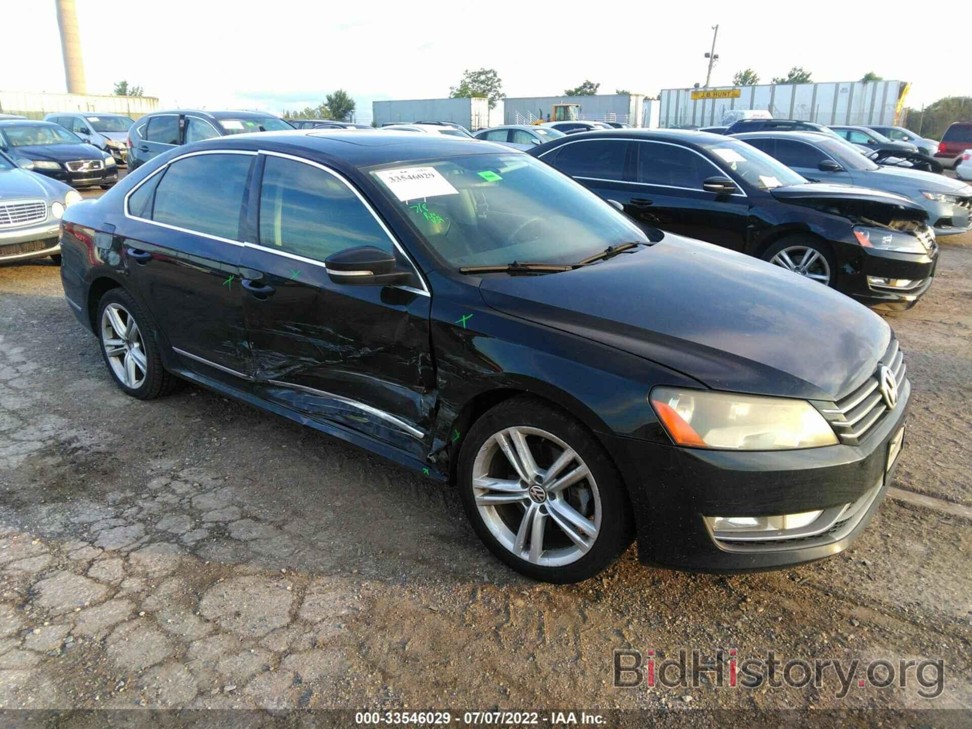 Photo 1VWCN7A30CC107078 - VOLKSWAGEN PASSAT 2012