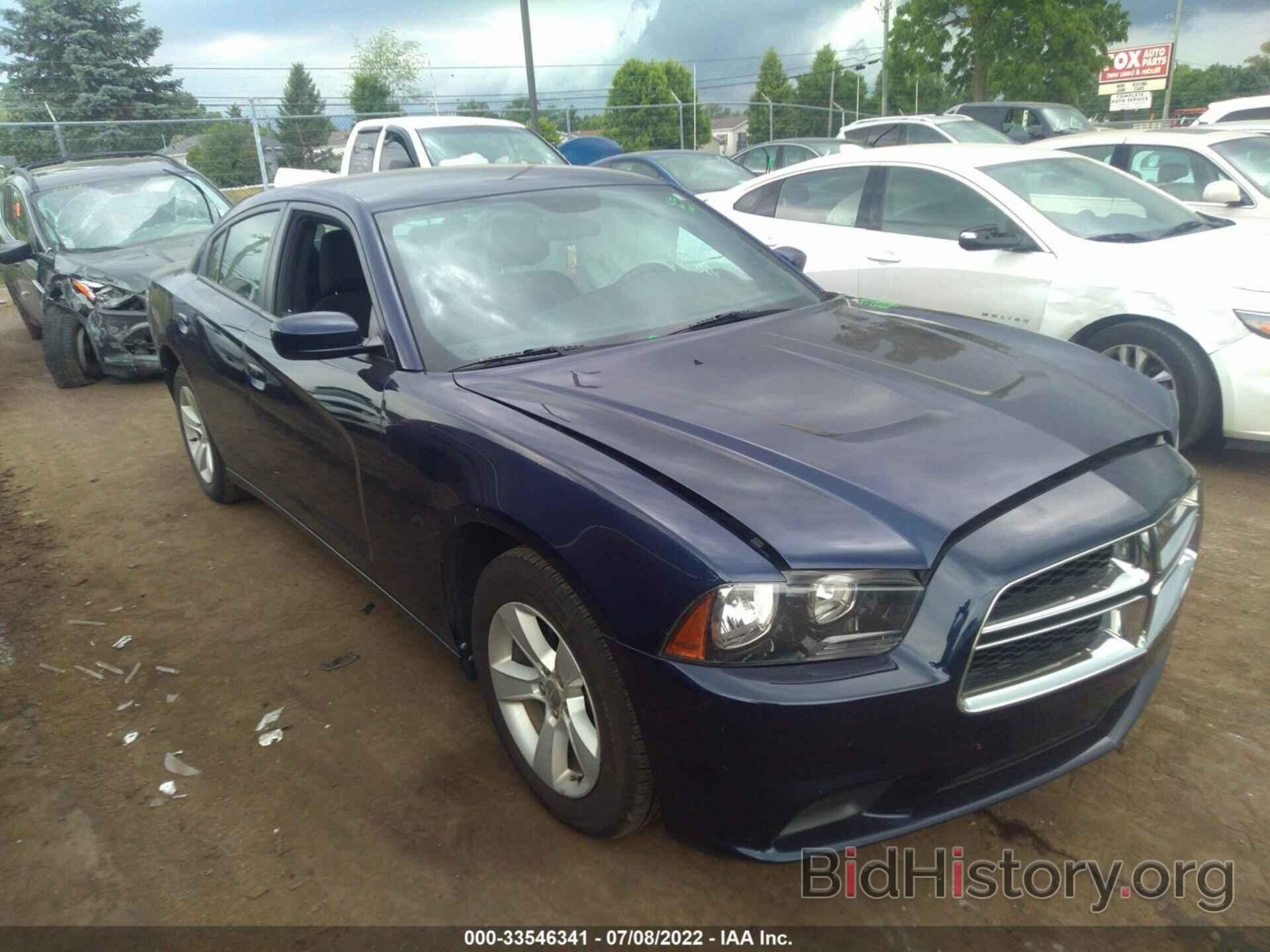 Photo 2C3CDXBG9EH325905 - DODGE CHARGER 2014