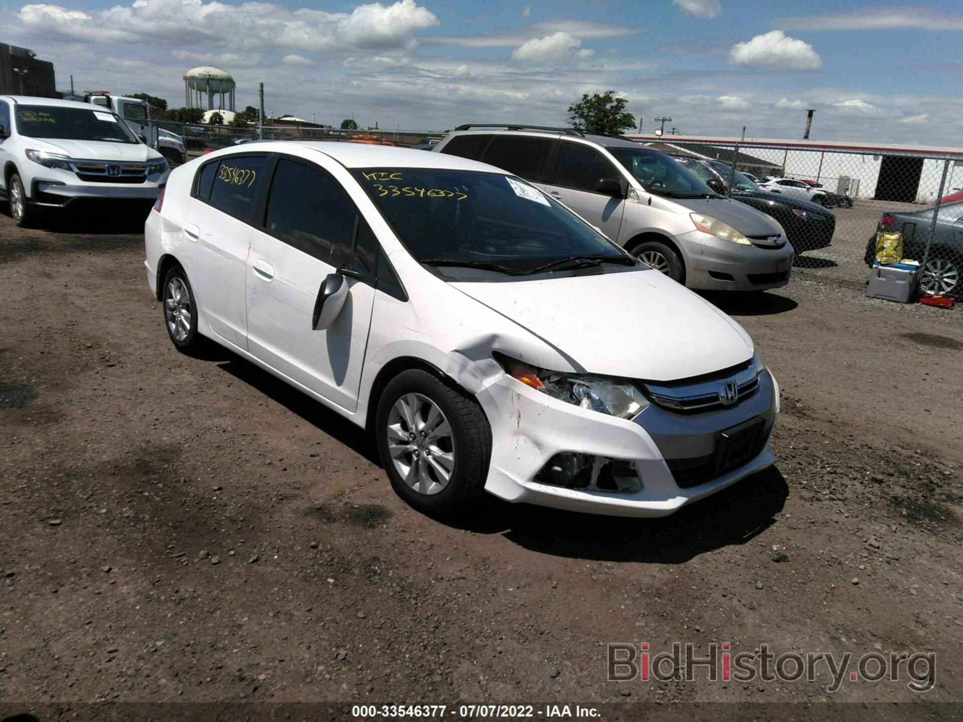 Photo JHMZE2H77CS003054 - HONDA INSIGHT 2012