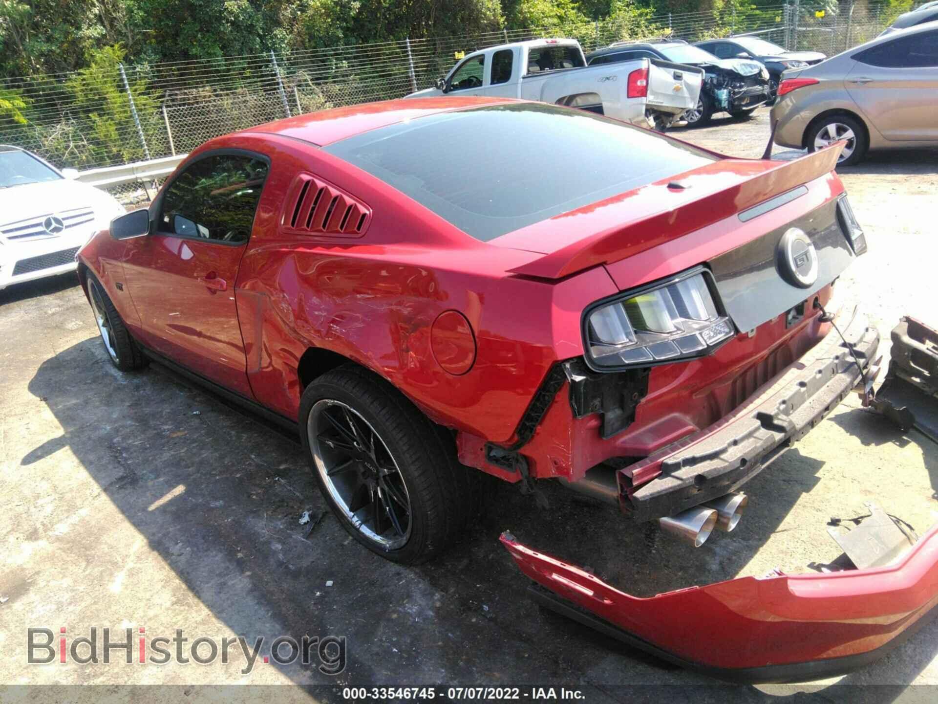 2010 FORD MUSTANG - VIN: 1ZVBP8CH2A5165411 - Фото 3