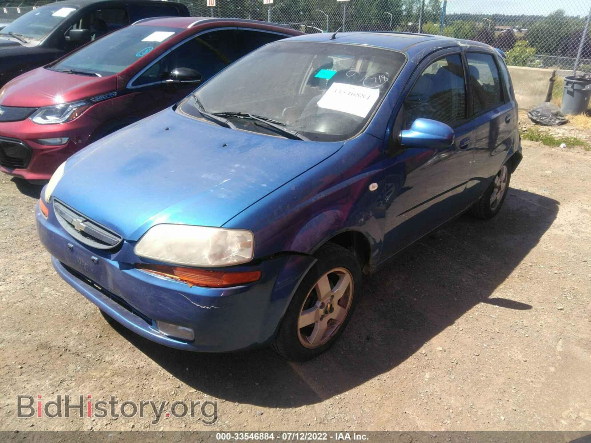 2006 CHEVROLET AVEO - VIN: KL1TG66616B522325 - Фото 2