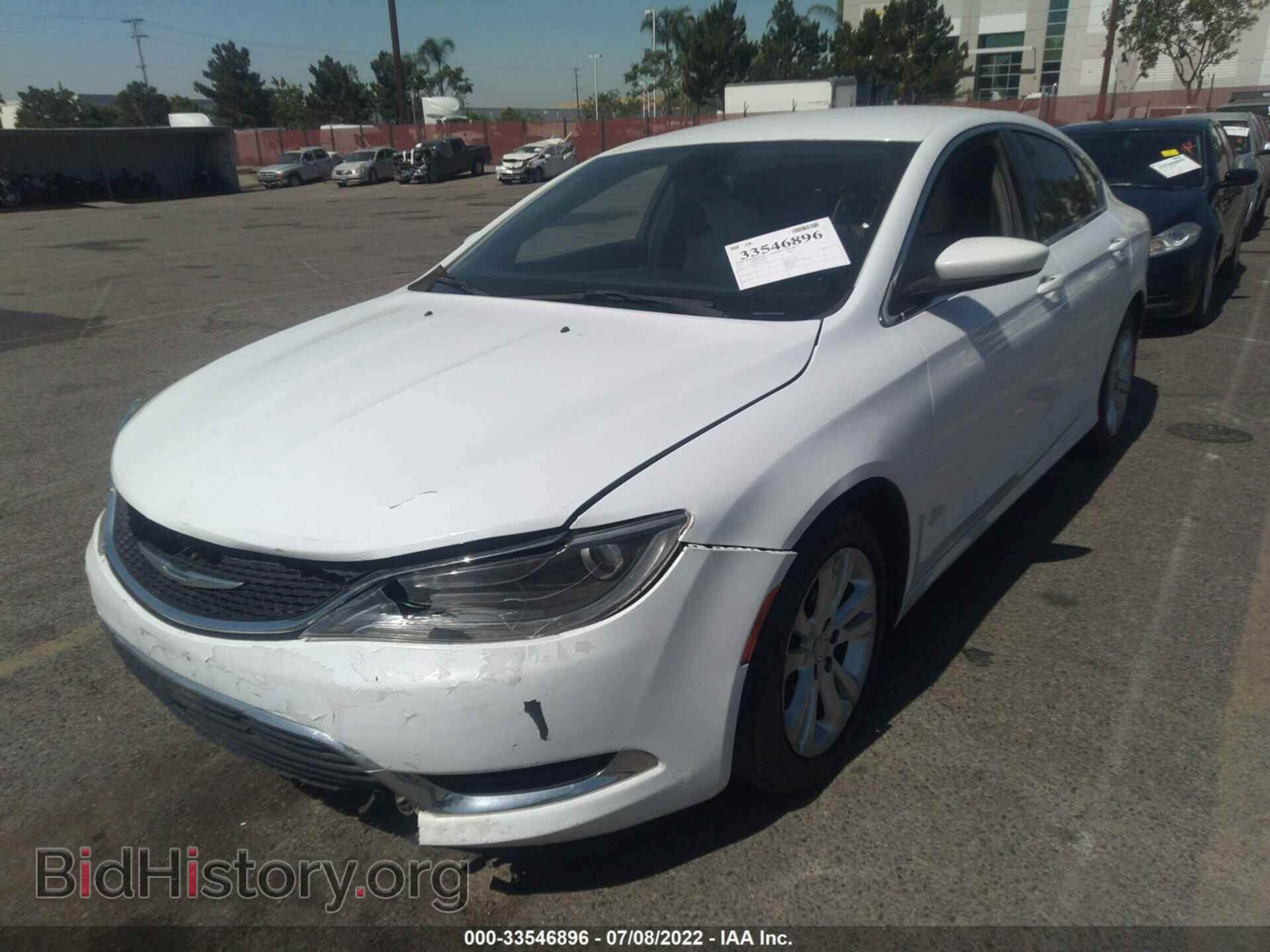 2015 CHRYSLER 200 - VIN: 1C3CCCAB8FN575968 - Фото 2