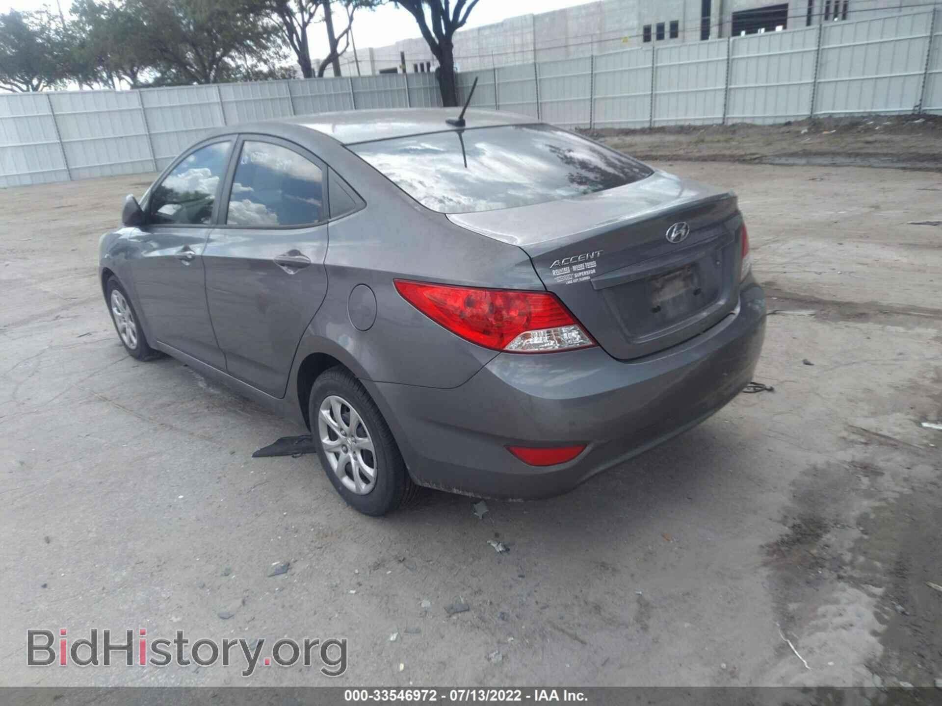 2014 HYUNDAI ACCENT - VIN: KMHCT4AE5EU588382 - Фото 3