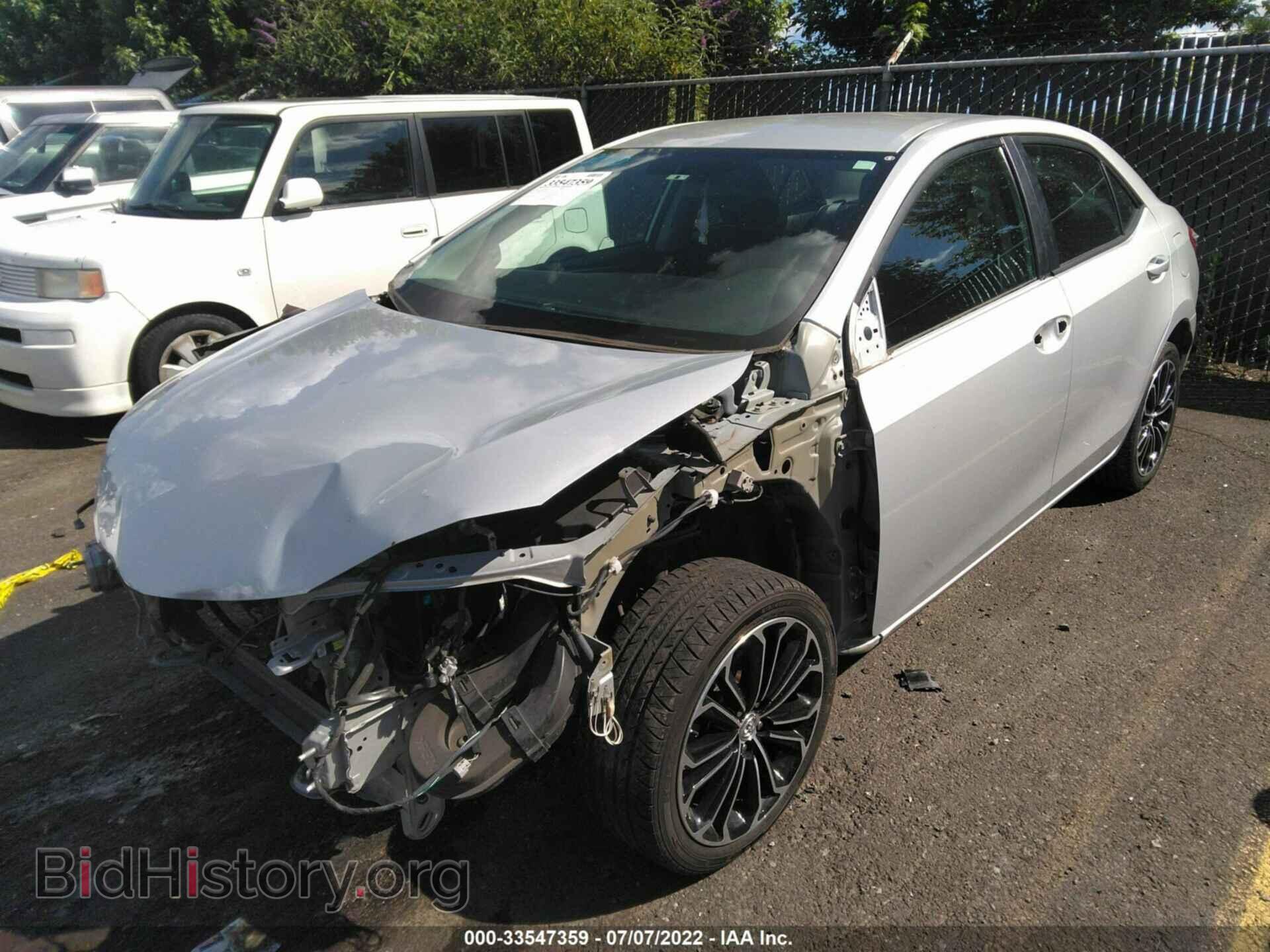 2014 TOYOTA COROLLA - VIN: 2T1BURHE5EC132637 - Фото 2
