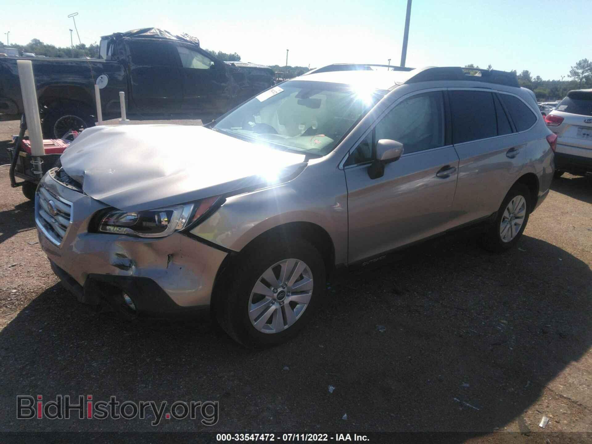 2017 SUBARU OUTBACK - VIN: 4S4BSAFC0H3278560 - Фото 2