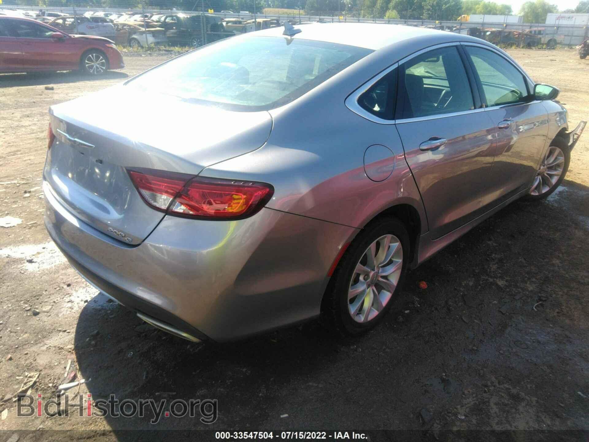 2015 CHRYSLER 200 - VIN: 1C3CCCCG2FN686721 - Фото 4