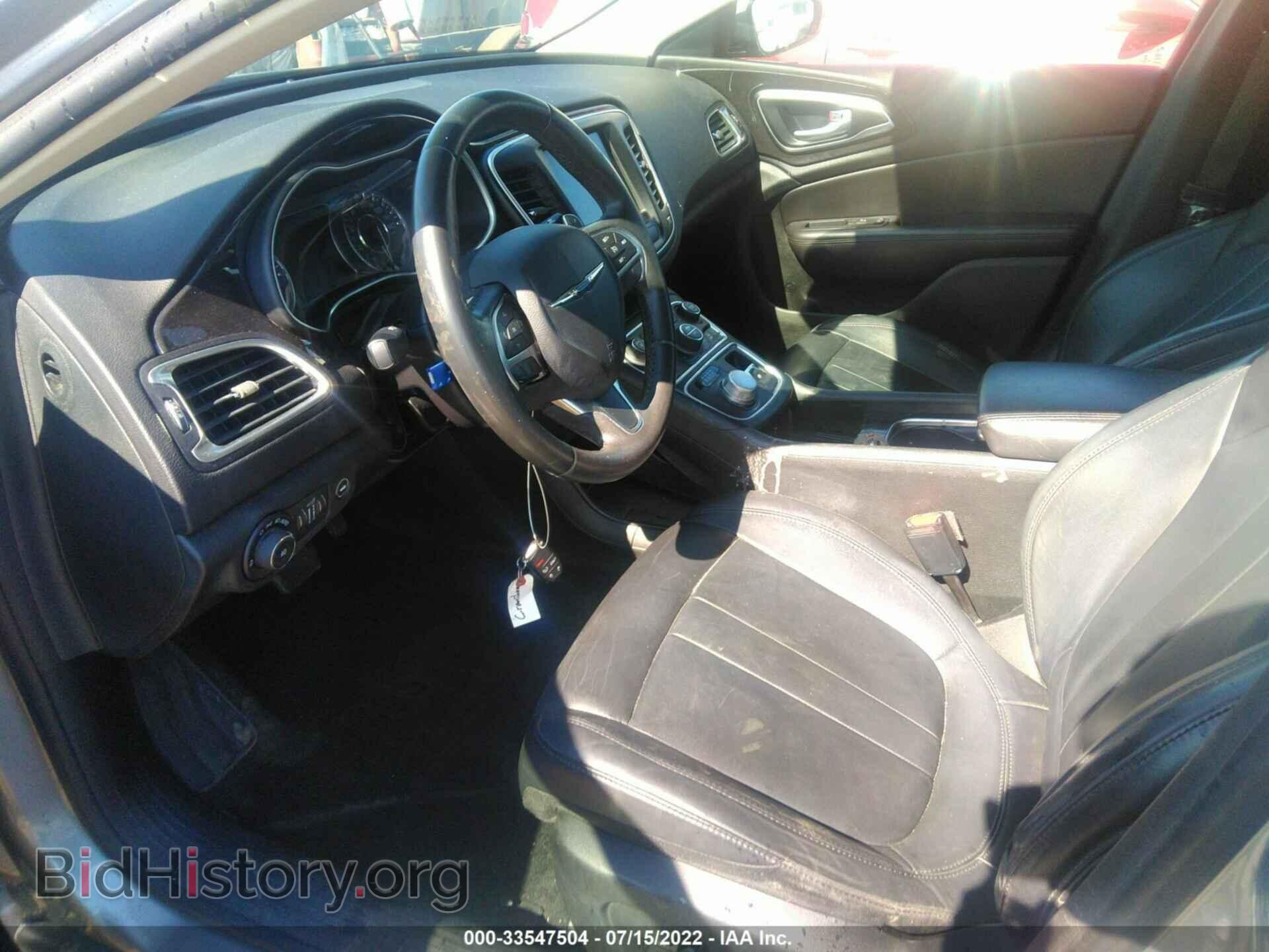 2015 CHRYSLER 200 - VIN: 1C3CCCCG2FN686721 - Фото 5