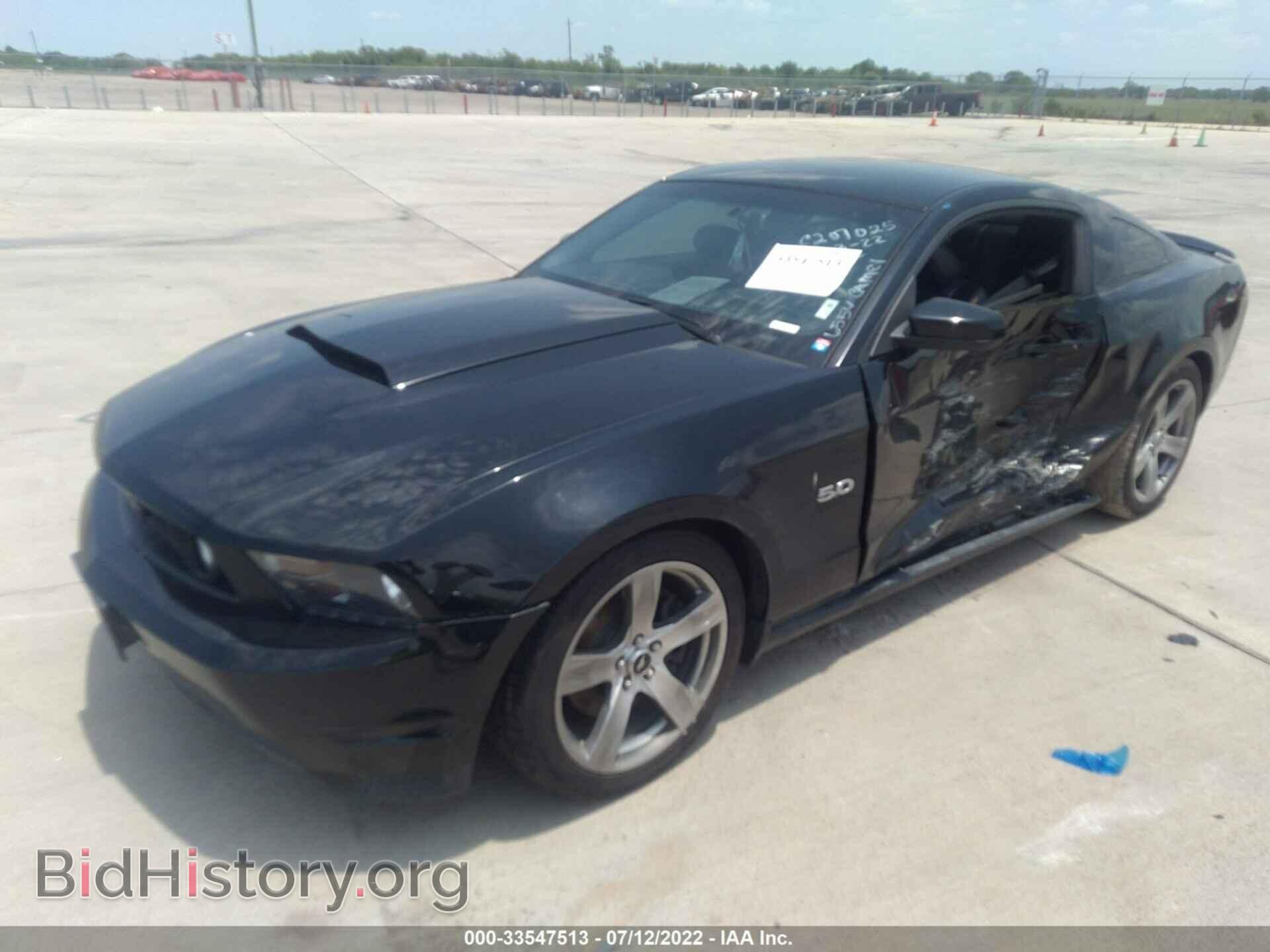 2012 FORD MUSTANG - VIN: 1ZVBP8CF9C5206554 - Фото 2