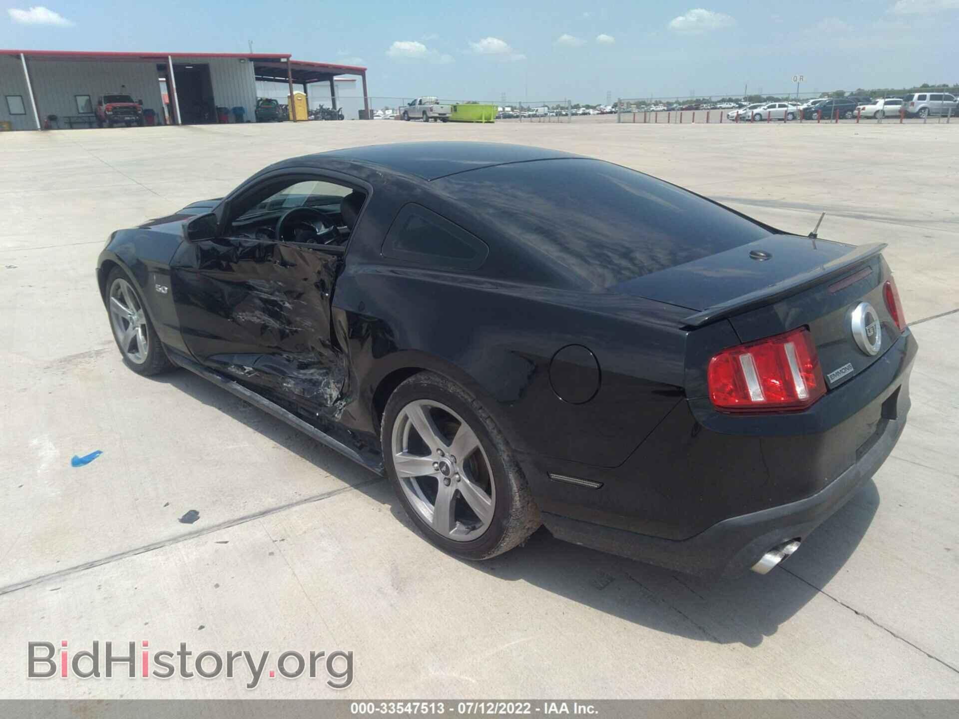 2012 FORD MUSTANG - VIN: 1ZVBP8CF9C5206554 - Фото 3